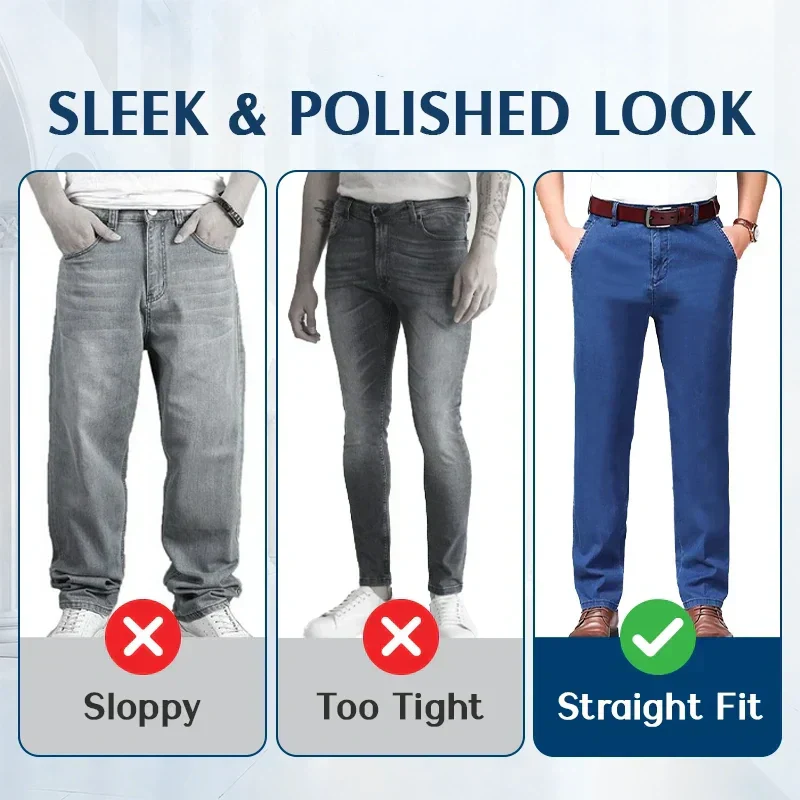 🔥Men's Slim Fit Hip Lifting Jeans🍑