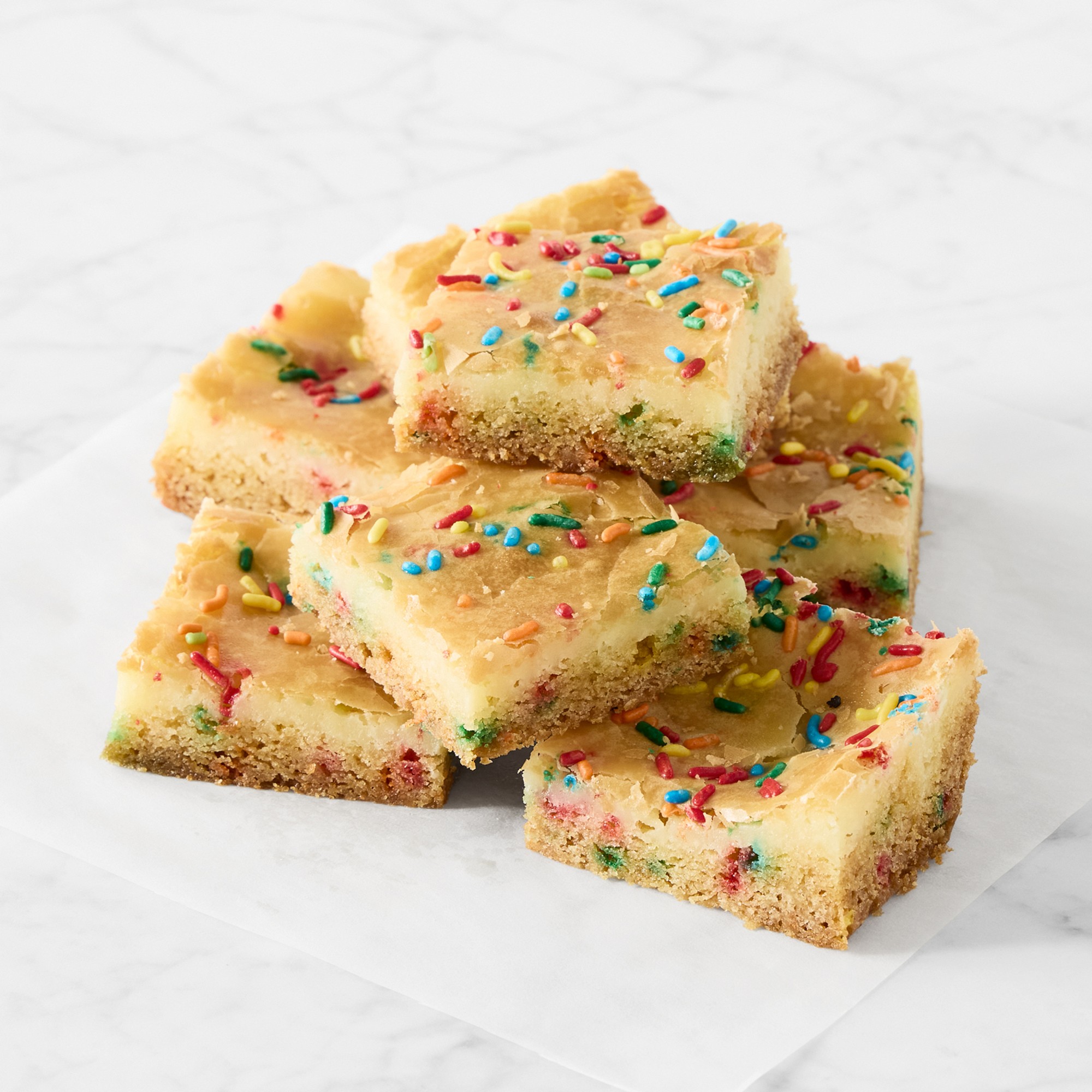 Gooey Birthday Butter Square Pie, Serves 9