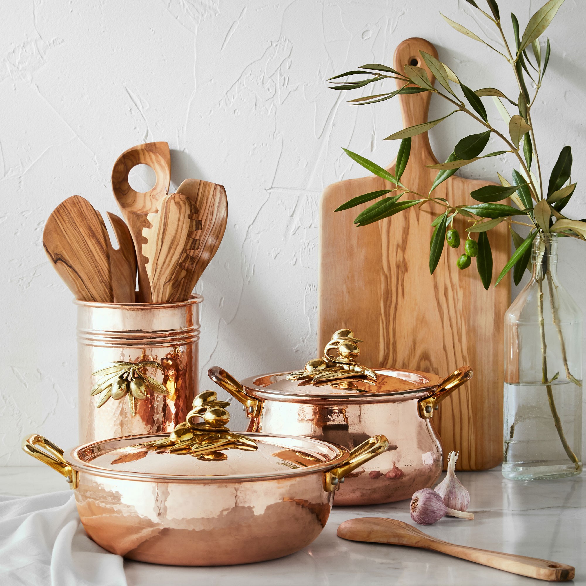 Ruffoni Olivewood Utensils, Set of 6