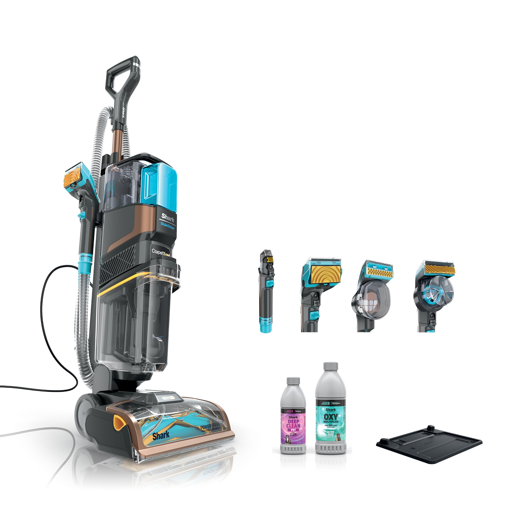 Shark® CarpetXpert™ with Stainstriker™ Upright Deep Carpet Cleaner EX301