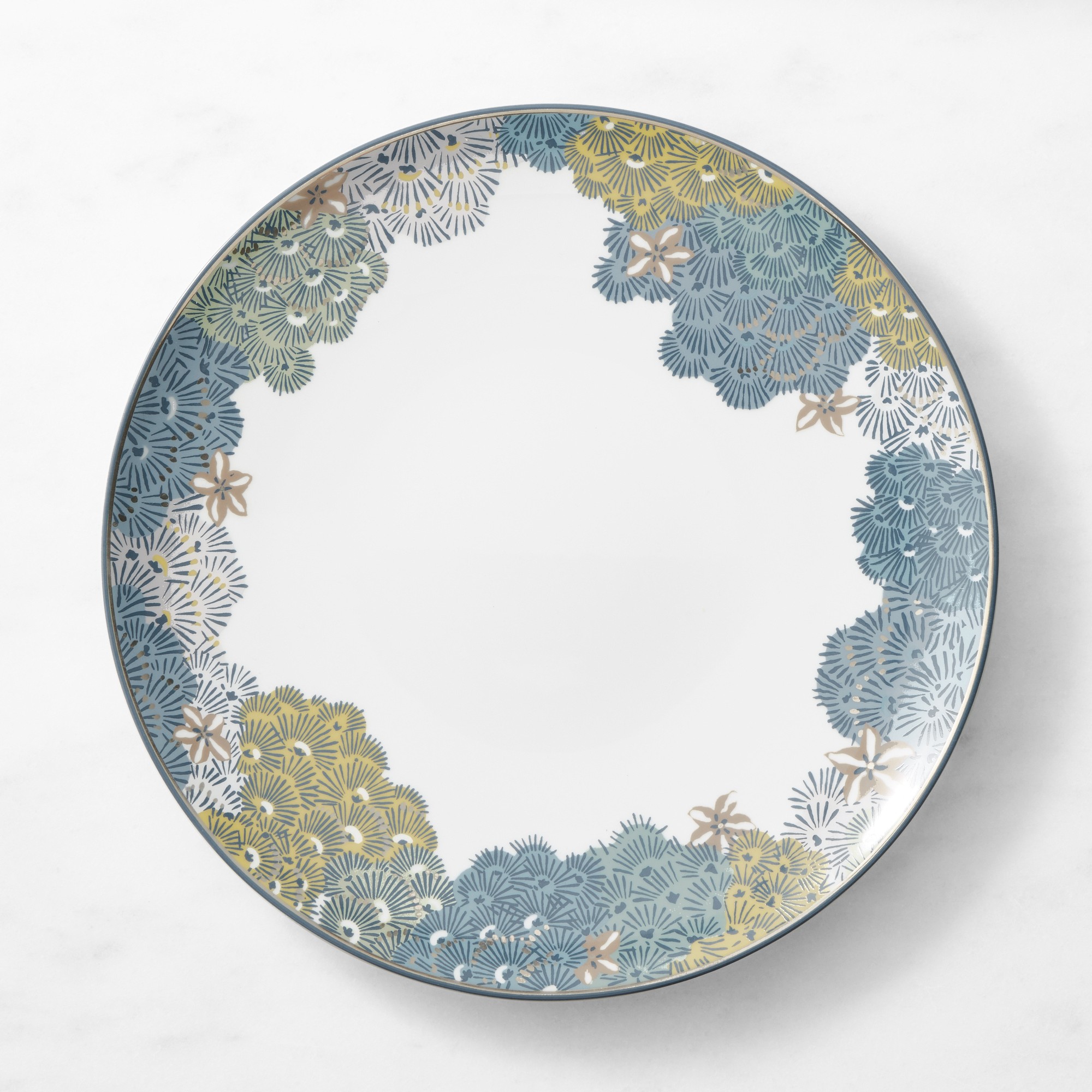 Scalamandré Sea of Trees Dinner Plates