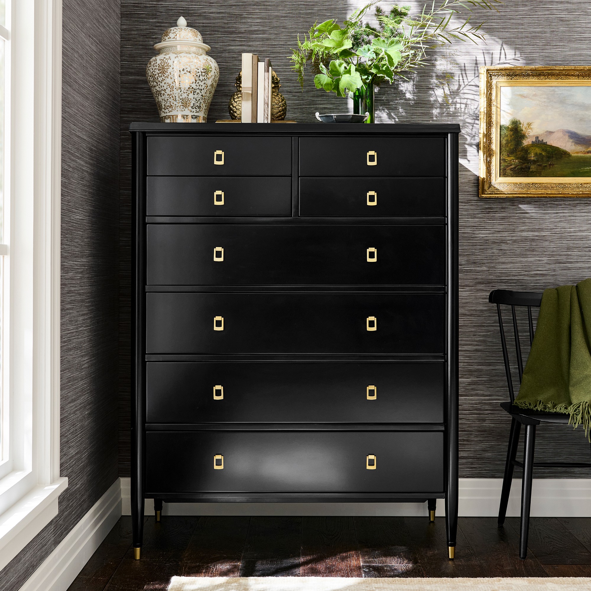 Lacourte Tallboy 8-Drawer Dresser (42