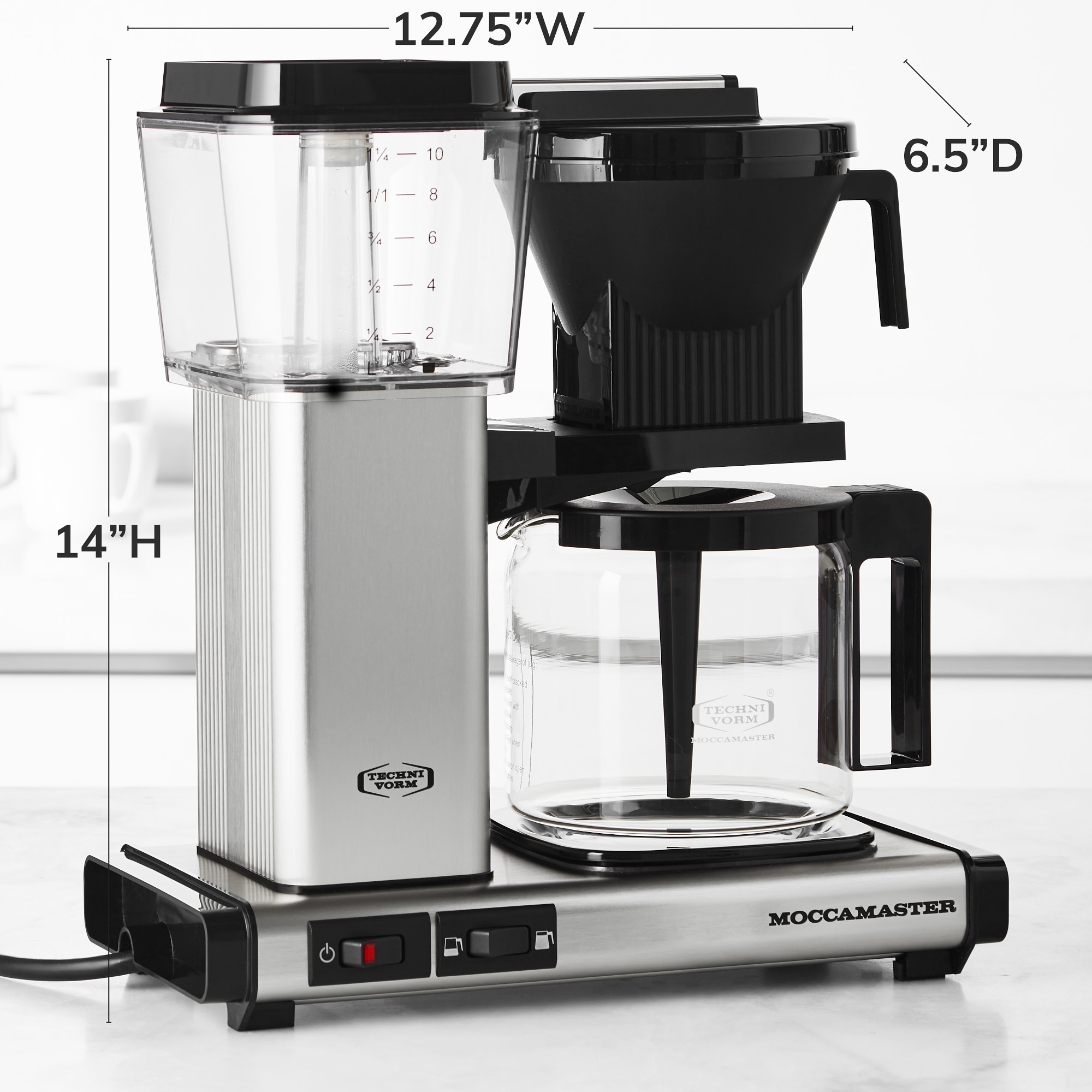 Moccamaster by Technivorm KBGV Select 10-Cup Coffee Maker