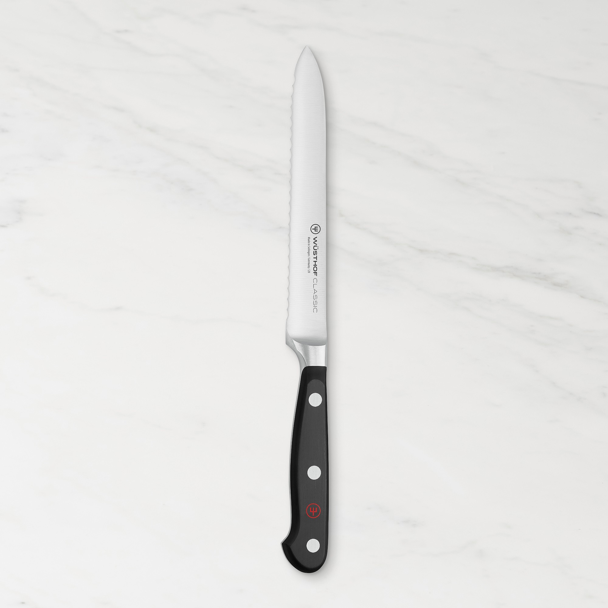 Wüsthof Classic Serrated Utility Knife, 5