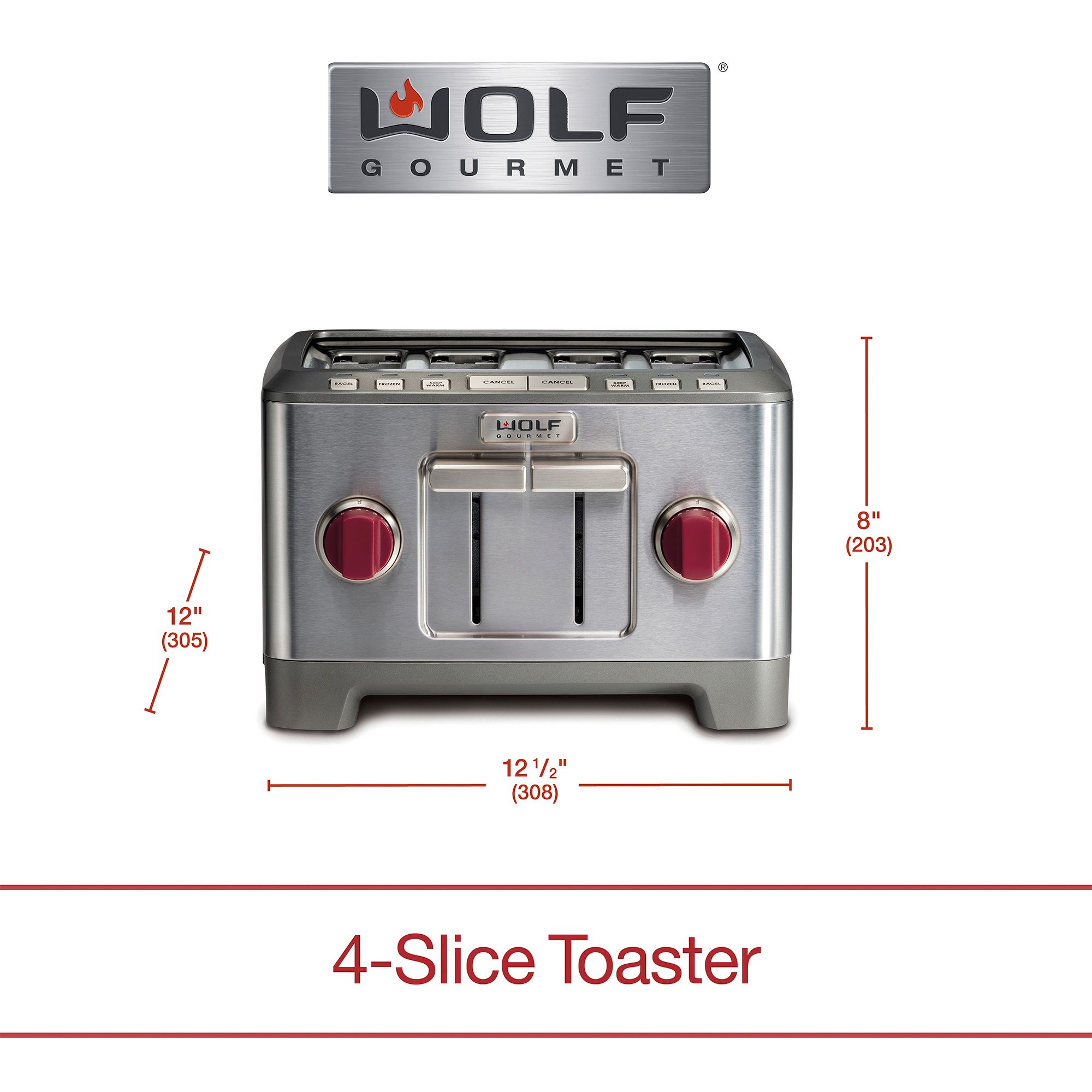 Wolf Gourmet 4-Slice Toaster