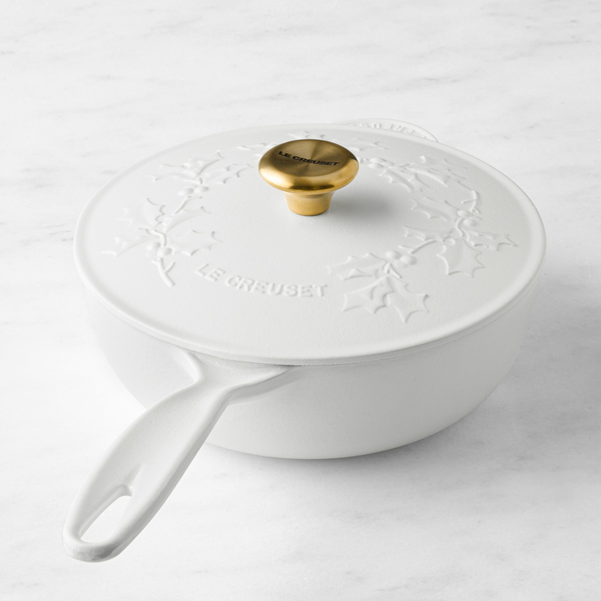 Le Creuset Enameled Cast Iron Holly Saucier, 2 1/4-Qt.