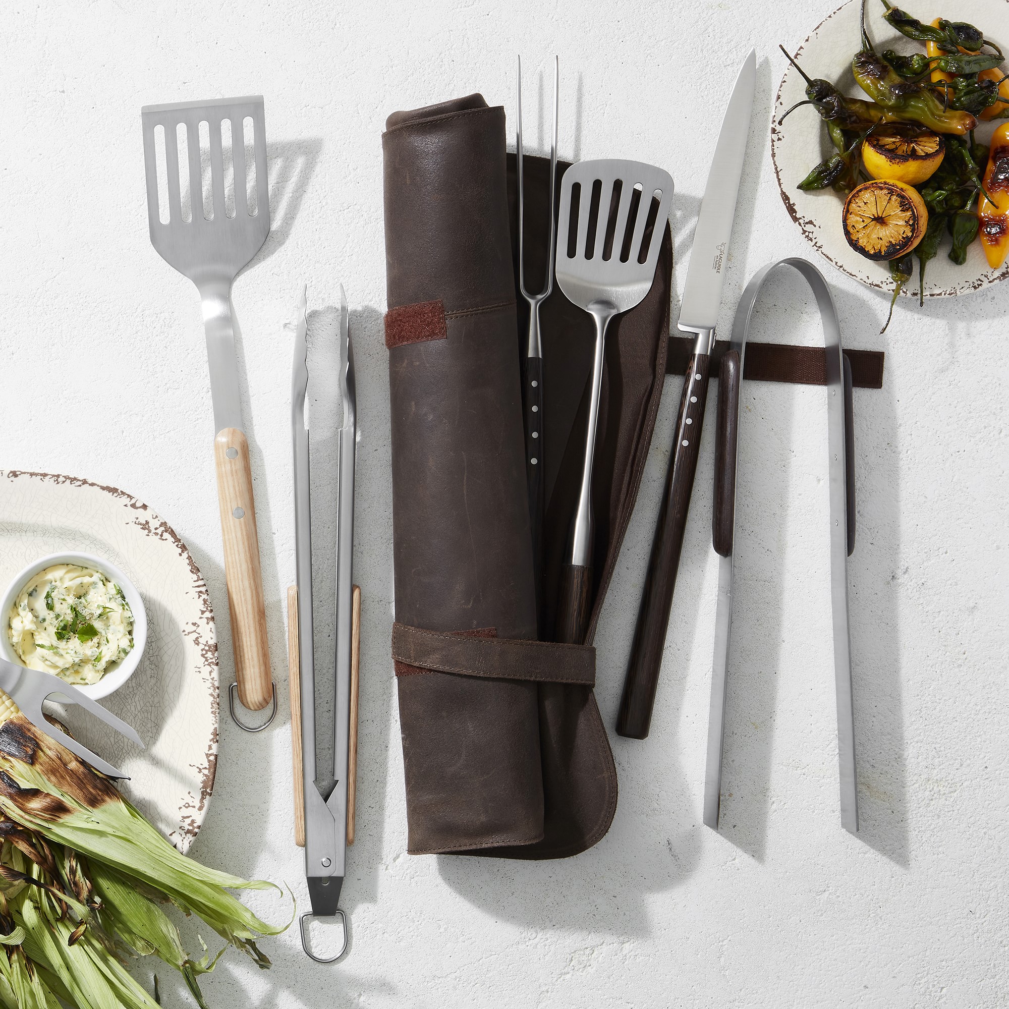 Laguiole en Aubrac 4-Piece Grill Tool Set