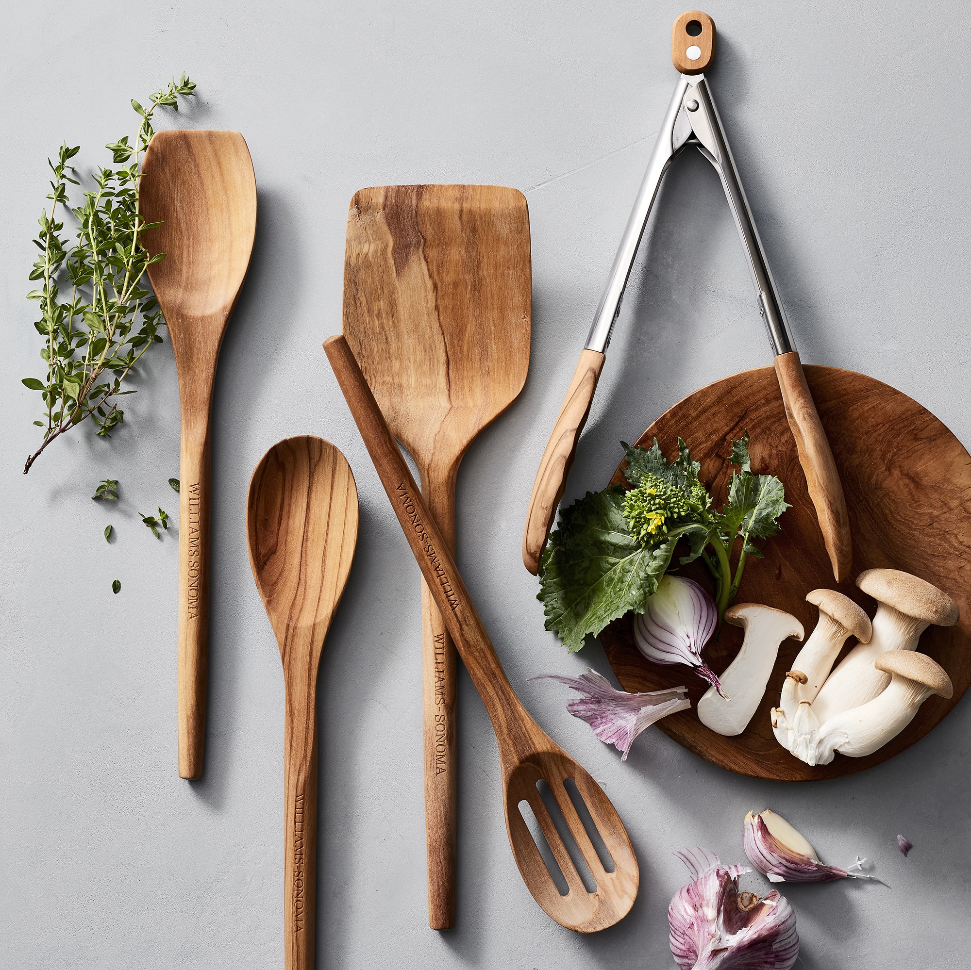Williams Sonoma Olivewood Blunt Spoon