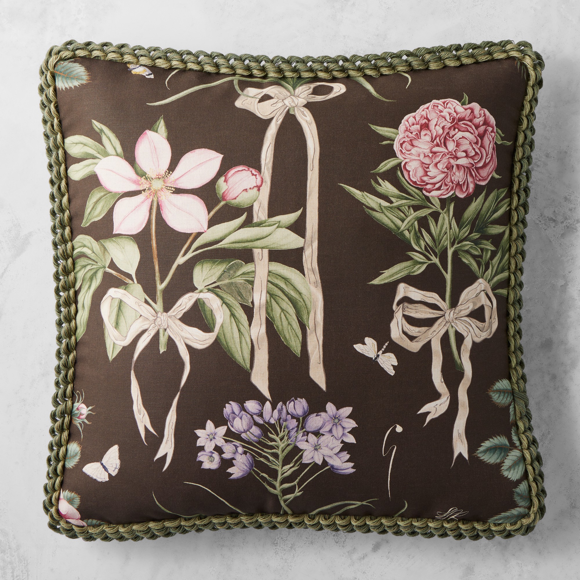 Sanderson x Giles Deacon Cupids Beau Pillow Cover