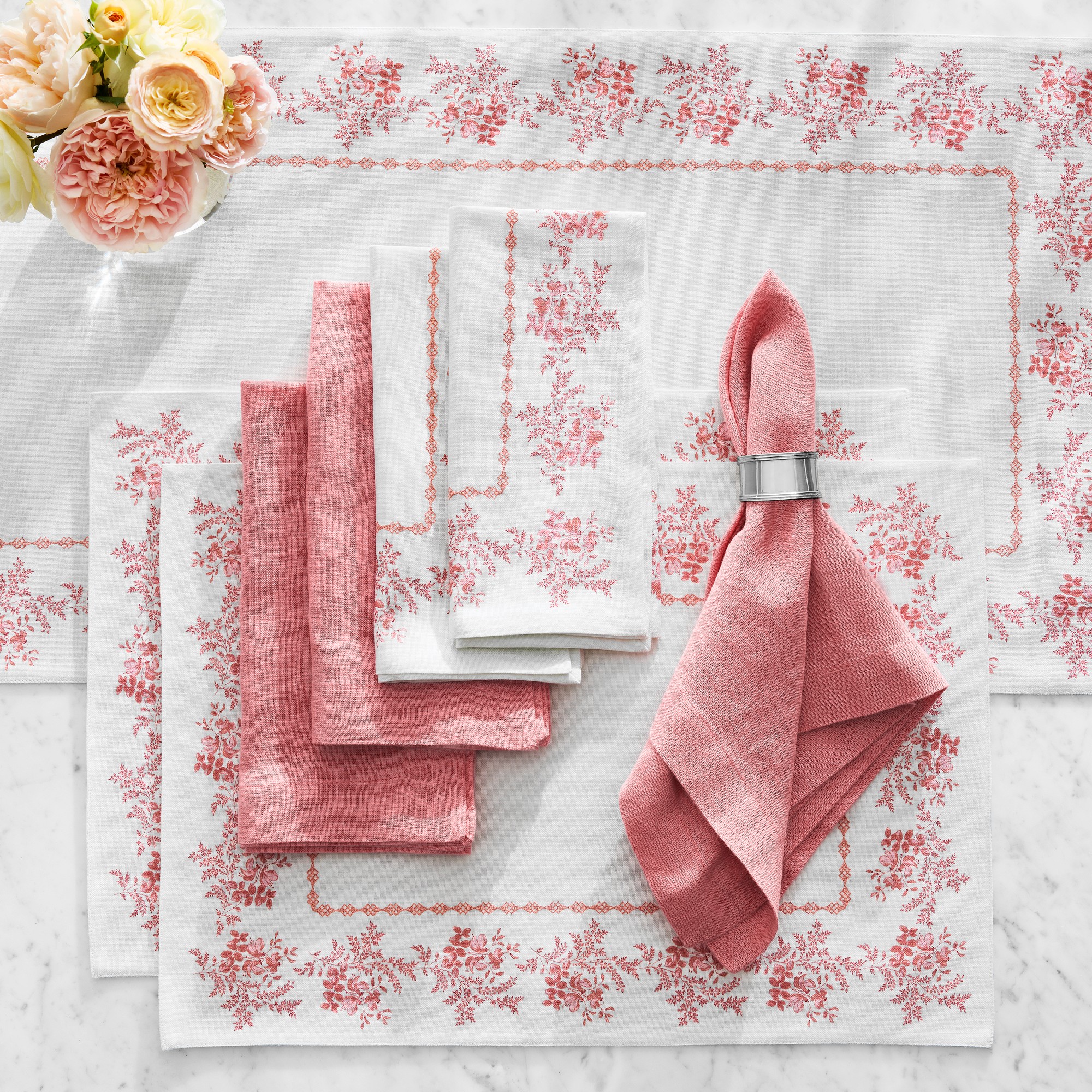 English Floral Placemat