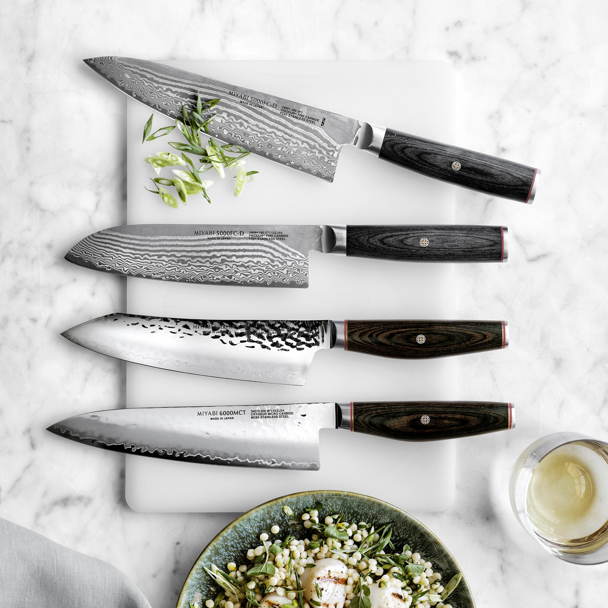Miyabi Kaizen II Santoku Knife, 7