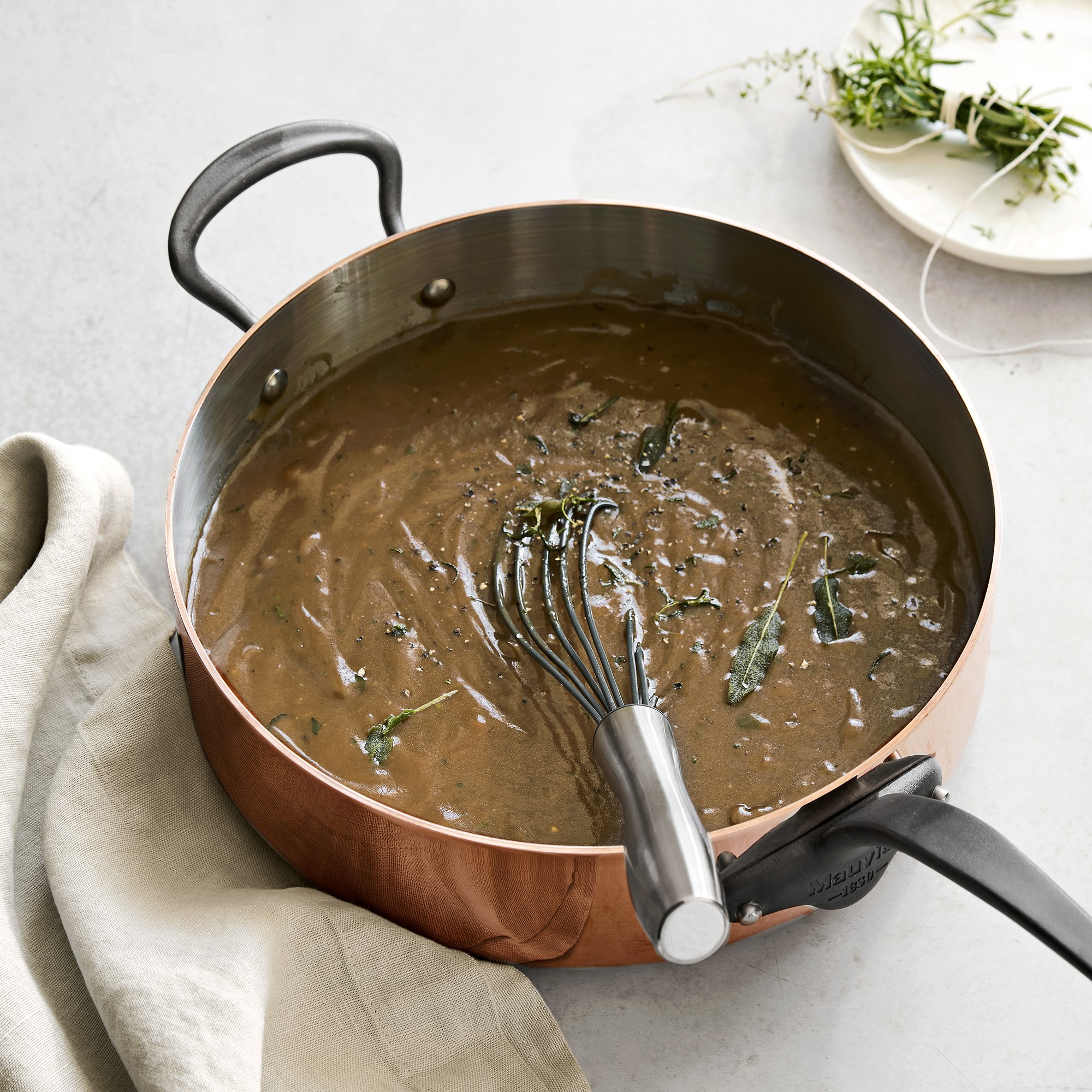 Williams Sonoma Signature Stainless Steel Flat Whisk