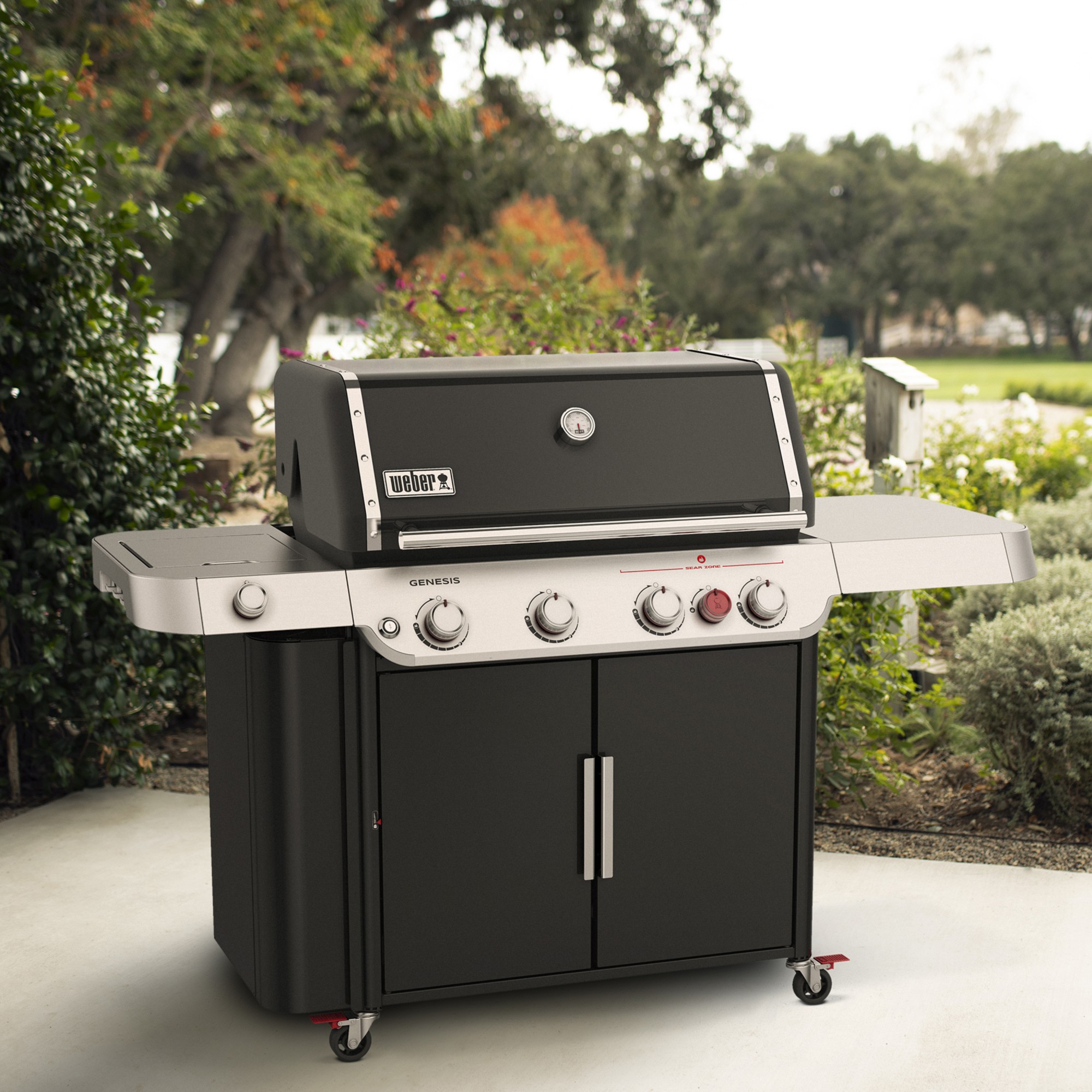 Weber Genesis E-435 LP Gas Grill & Grill Cover