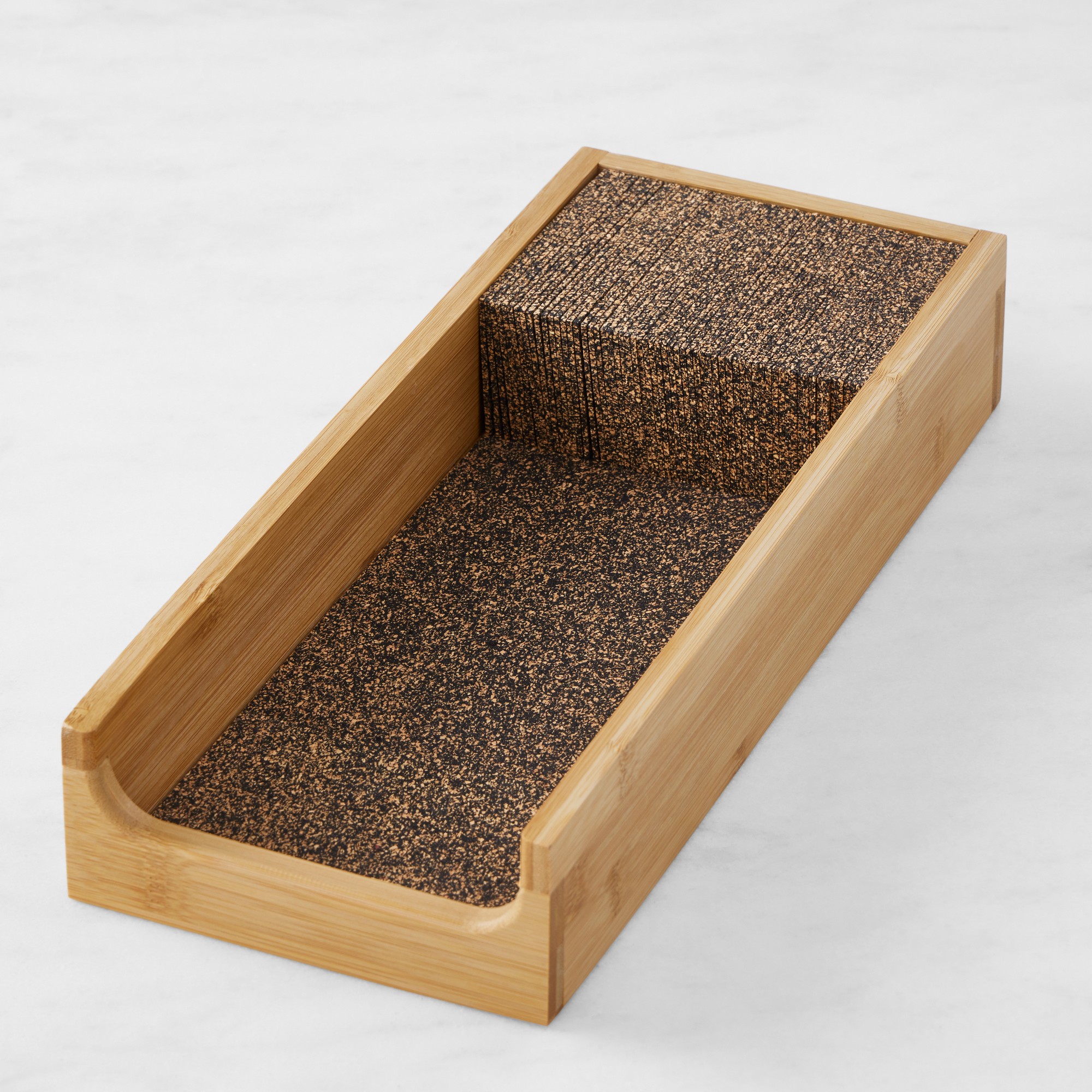 Knife Dock In-Drawer Knife Oraganizer, Bamboo, Small