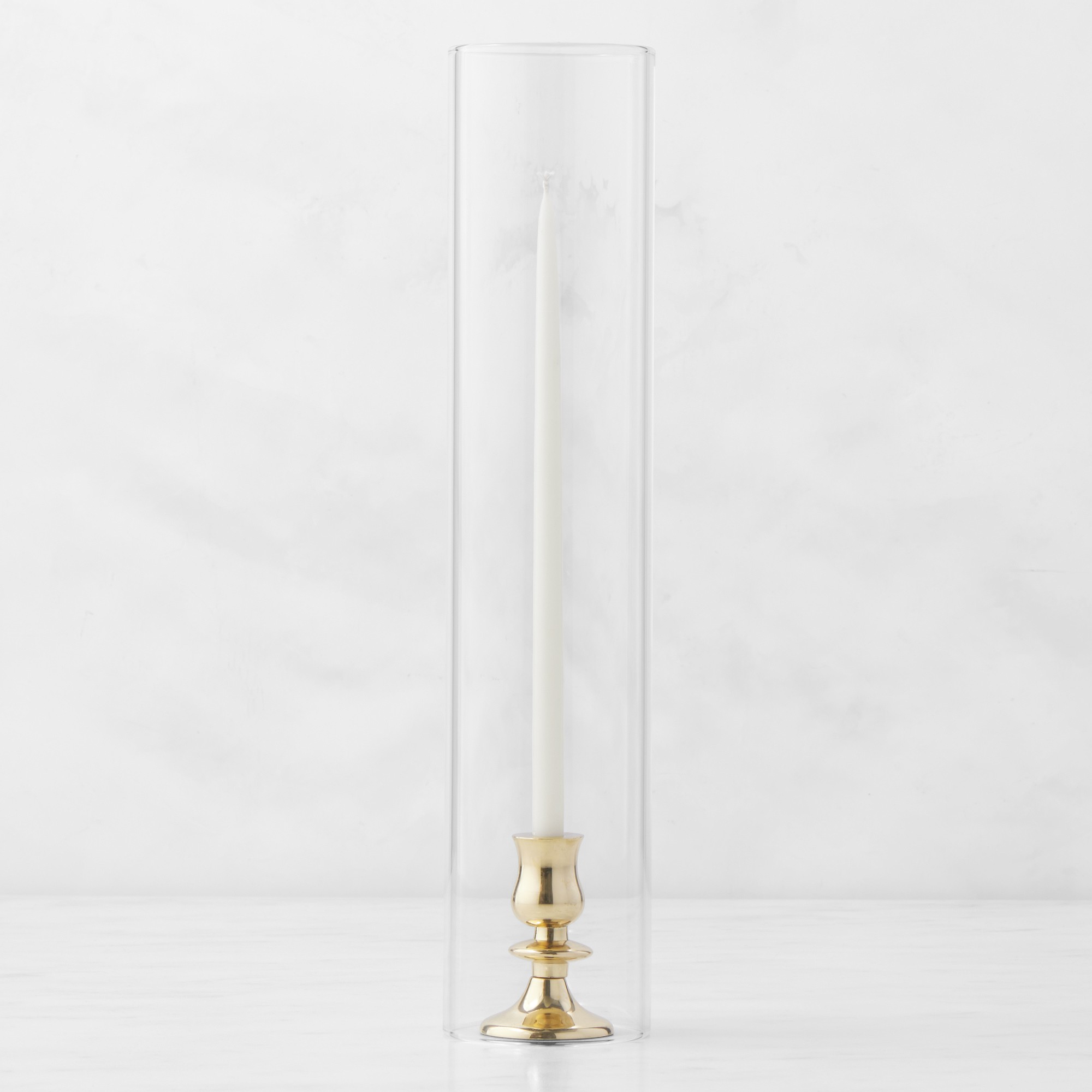 Hurricane Glass Taper Holders