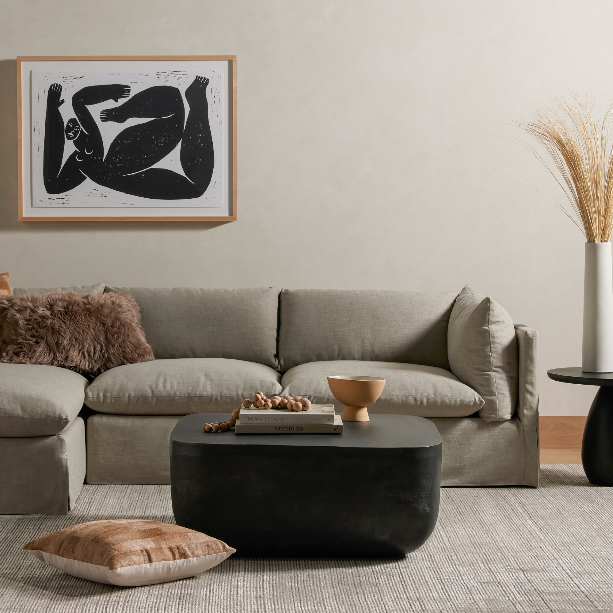 Basille Indoor/Outdoor Square Coffee Table (35