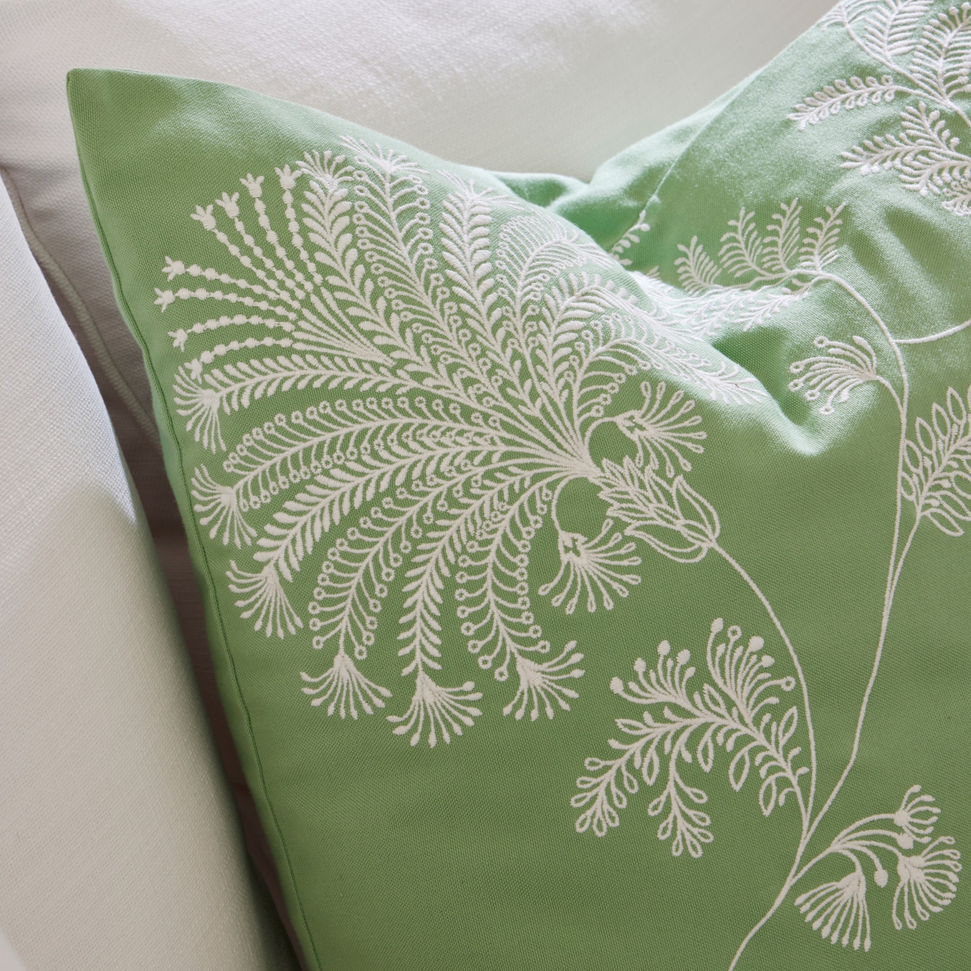 AERIN Jane Outdoor Embroidery Pillow Cover