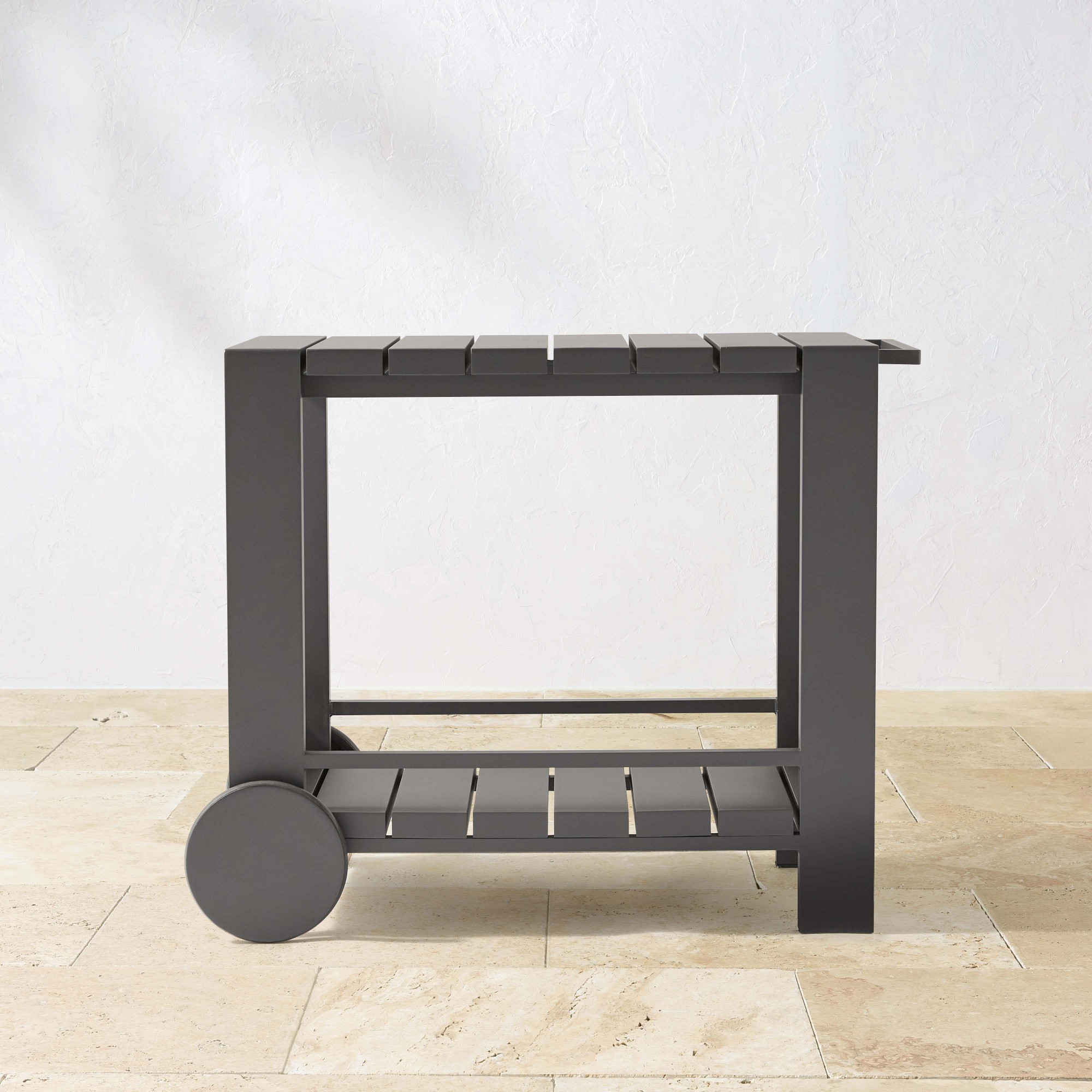 Larnaca Metal Bar Cart (38.5