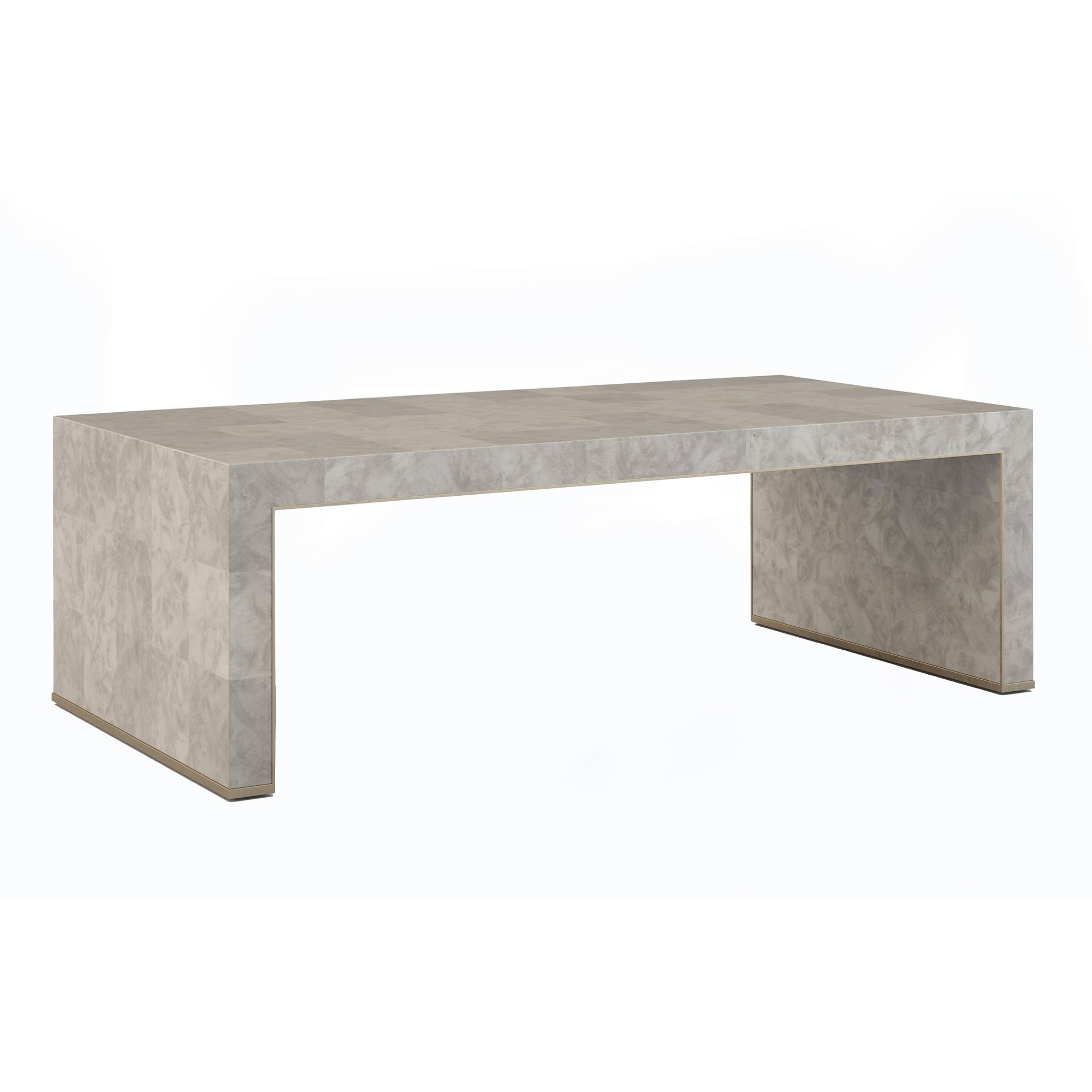 Jonathan Charles Surge Madrona Burl Coffee Table (28.5