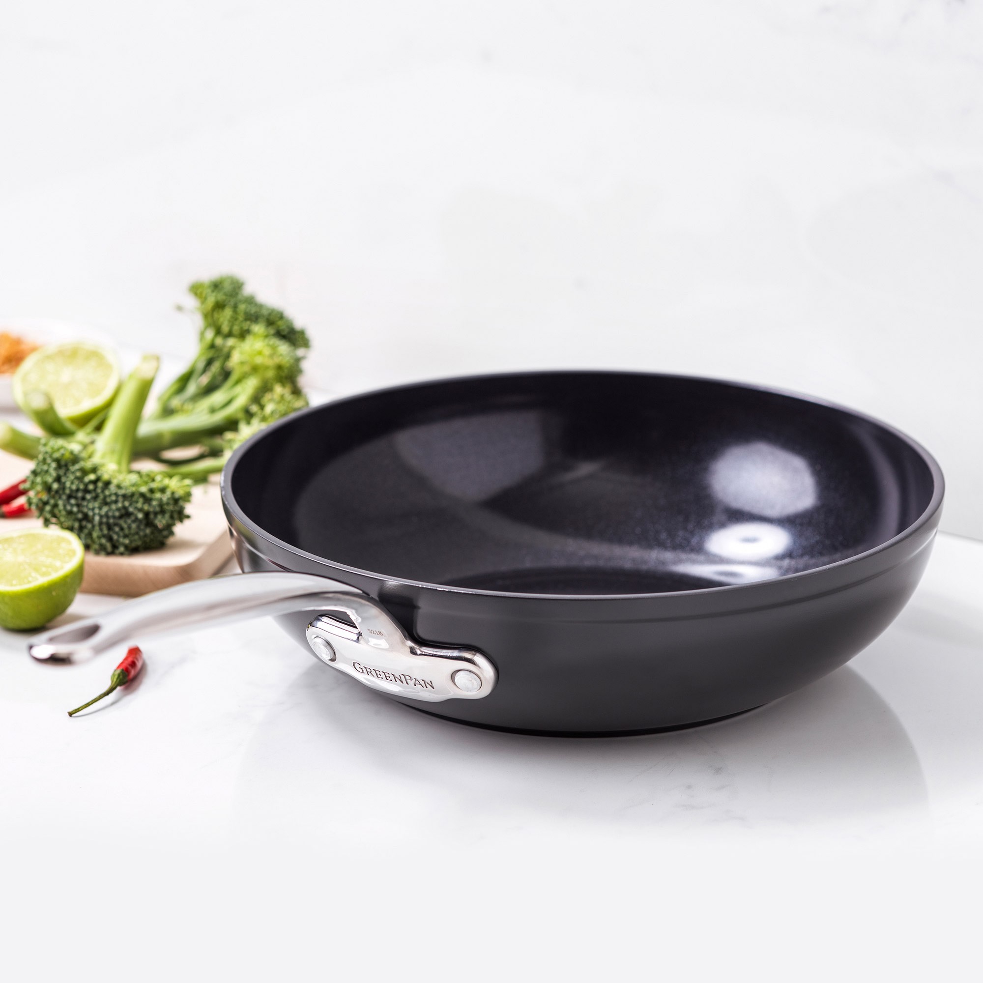 GreenPan™ Premiere Hard Anodized Ceramic Nonstick 4-Piece Set