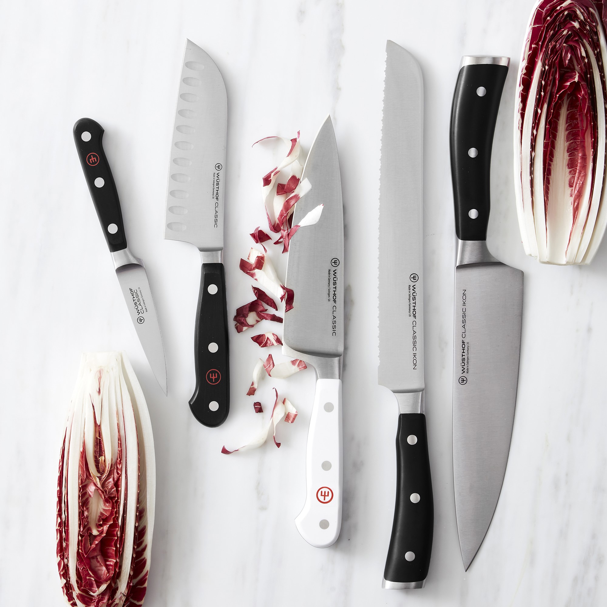 Wüsthof Classic Ikon Double-Serrated Bread Knife, 9