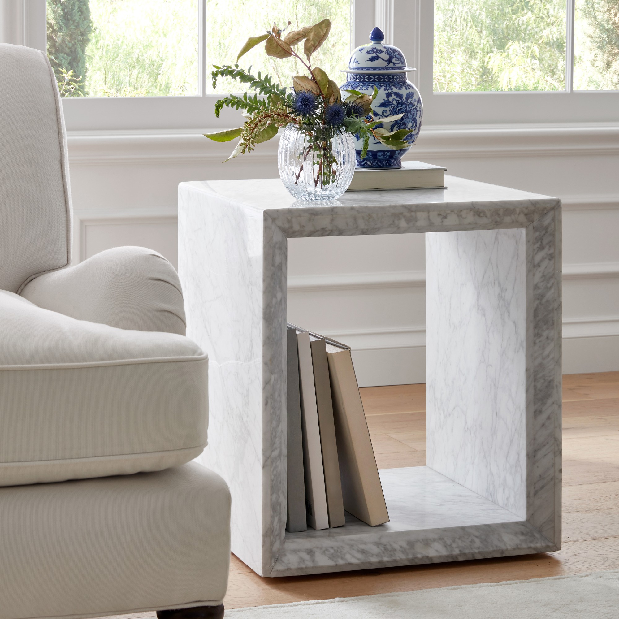 Pierre Marble Side Table (20