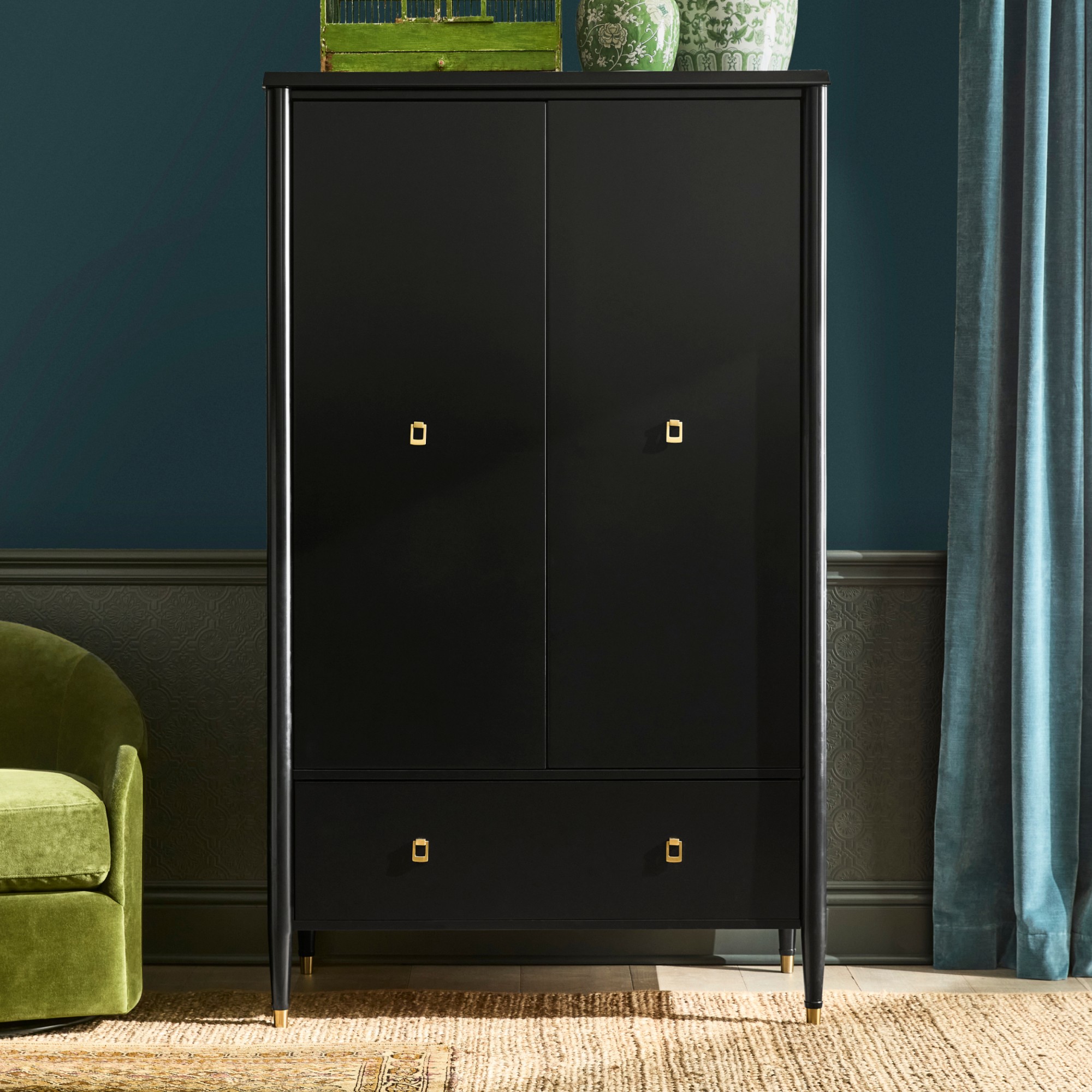 Lacourte 1-Drawer Armoire (44
