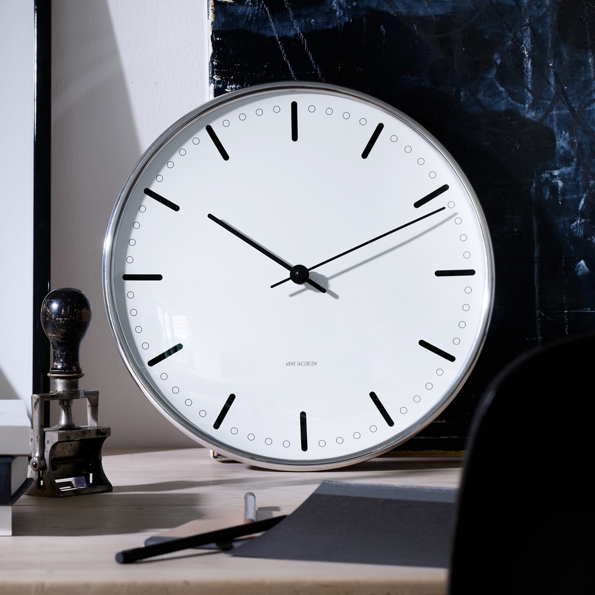 Arne Jacobsen City Wall Clock