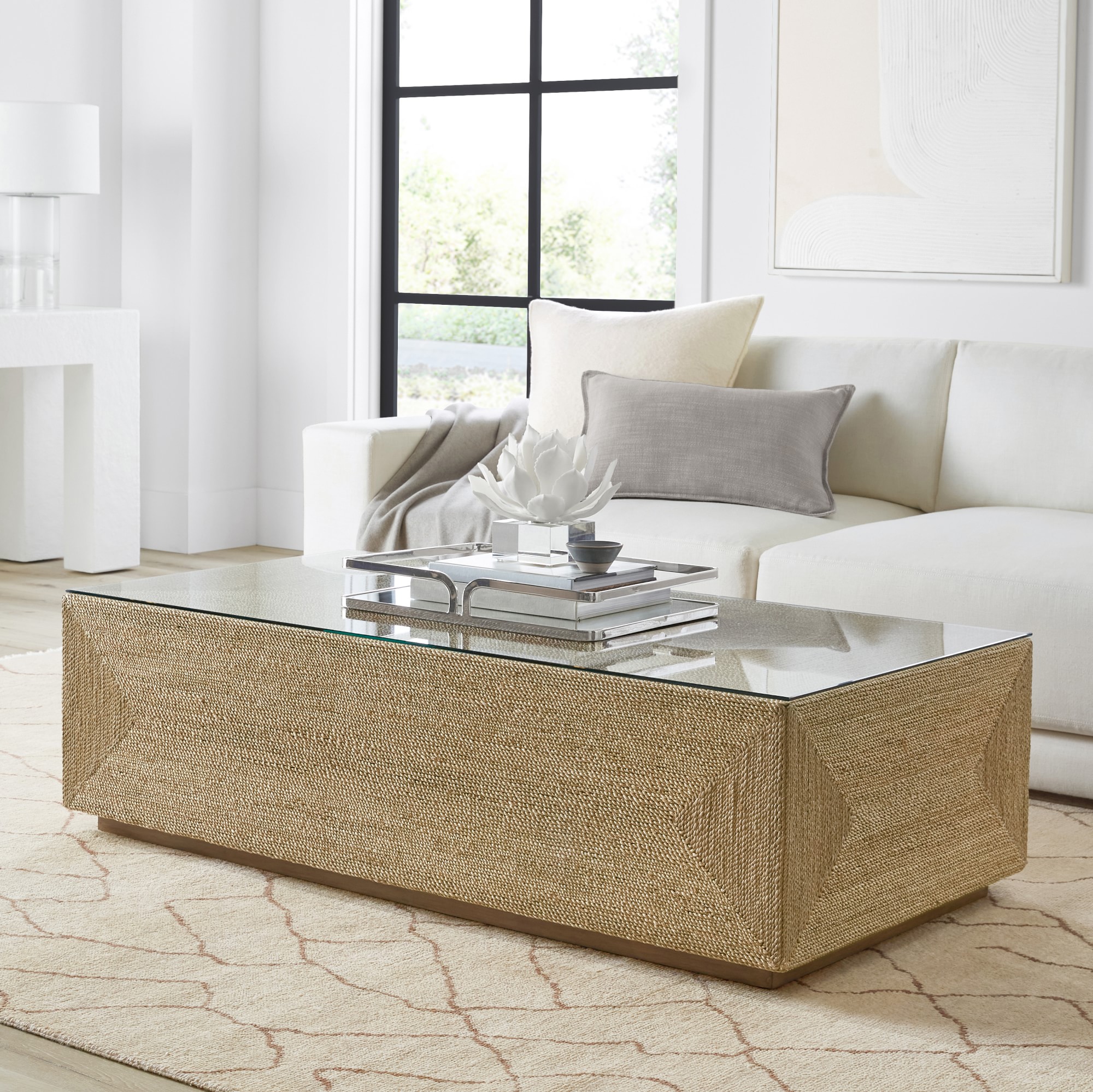 Point Reyes Rectangular Coffee Table (56