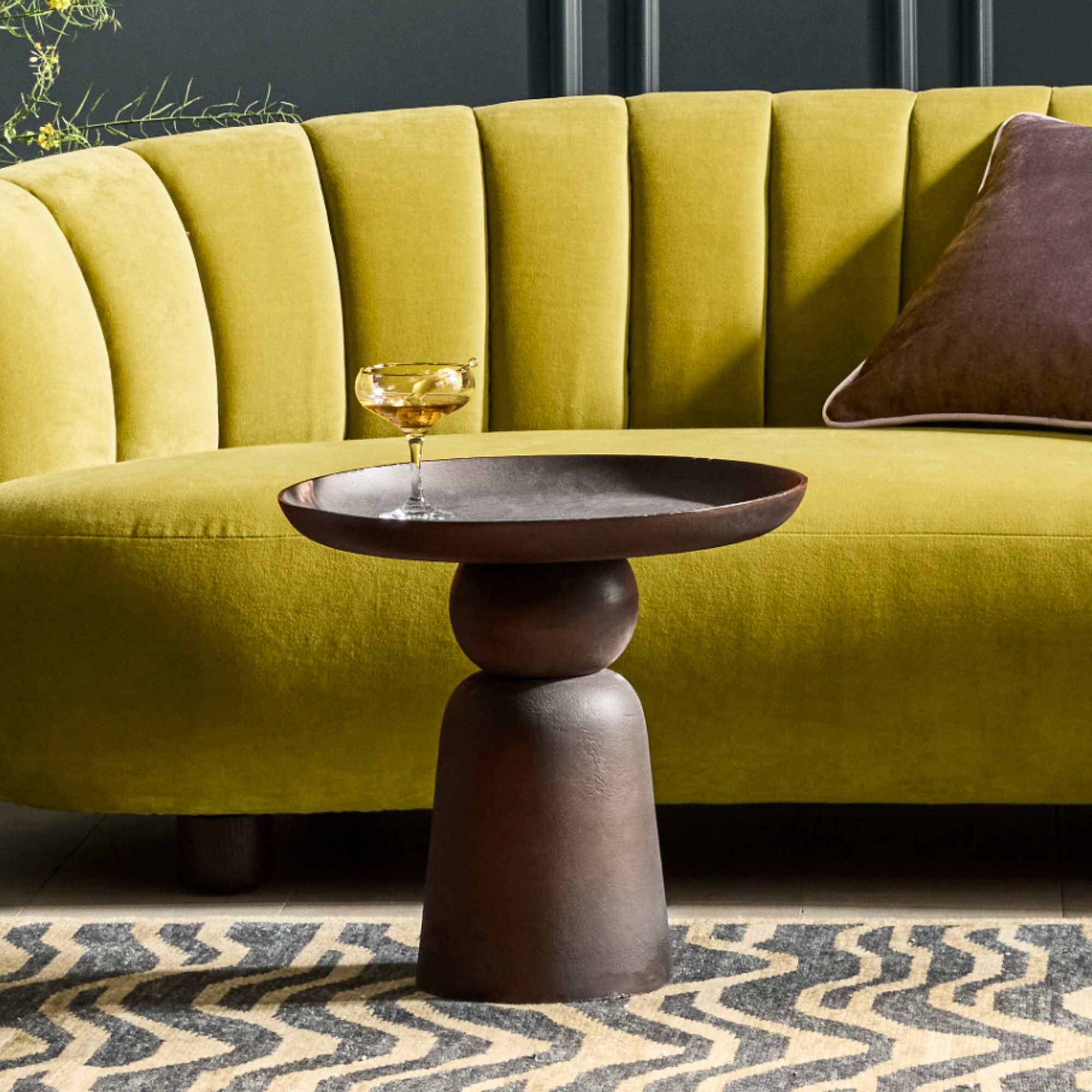 Bronze Accent Table (18