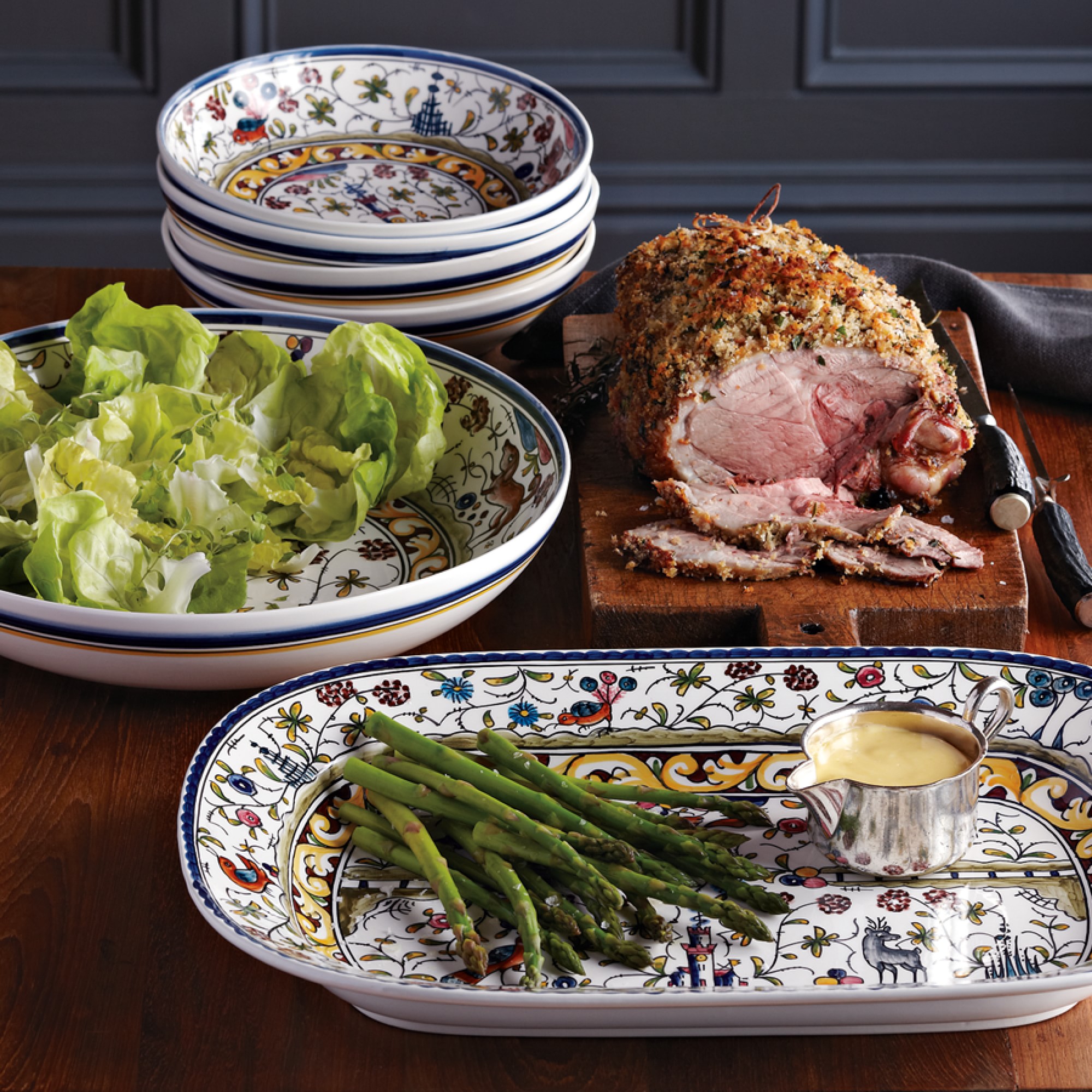 Provence Hand Painted Serving Platter