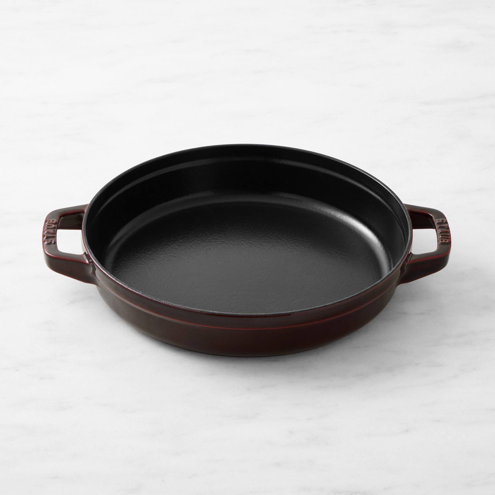 Staub Enameled Cast Iron Double-Handle Fry Pan, 10