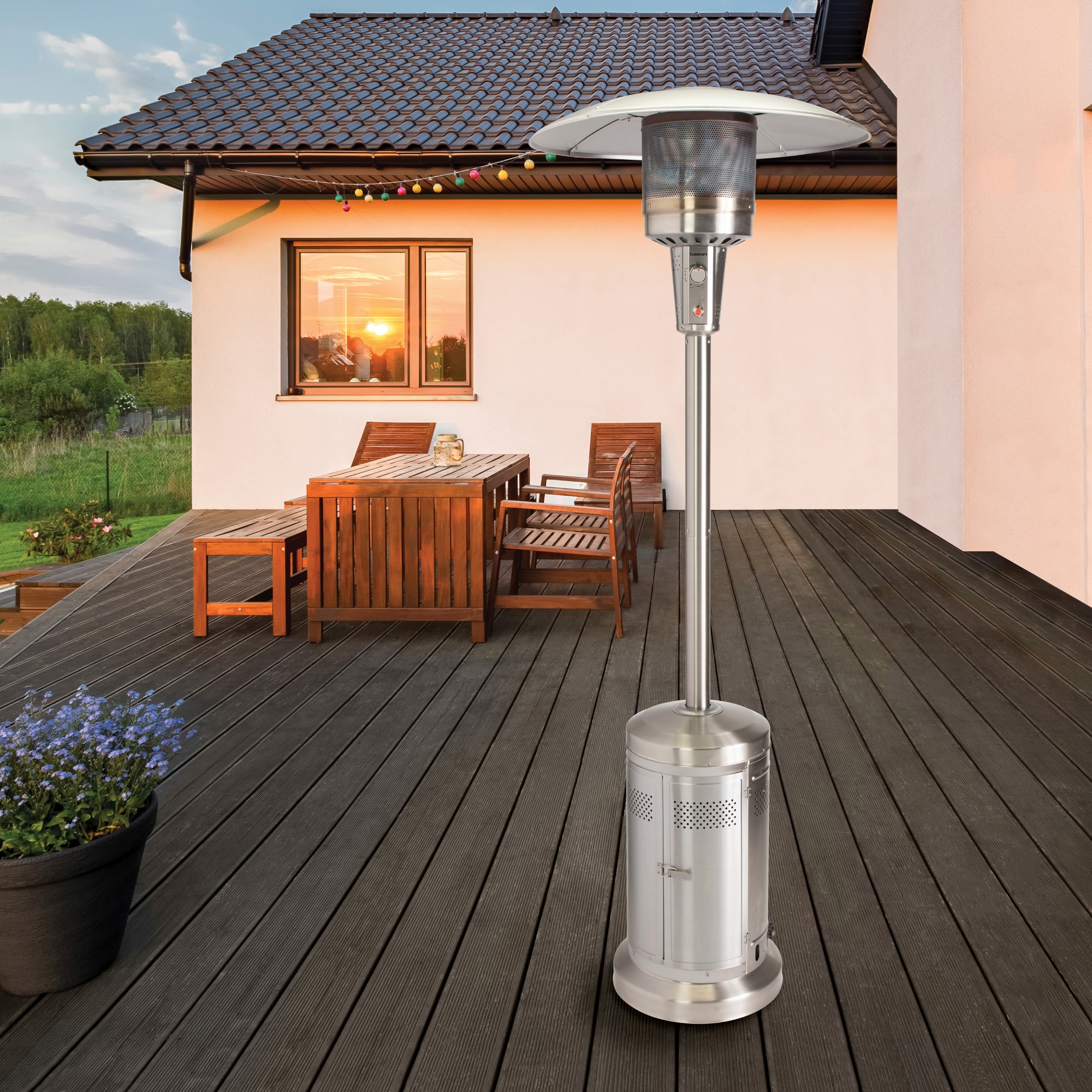 Cuisinart Stainless Steel Propane Patio Heater (32