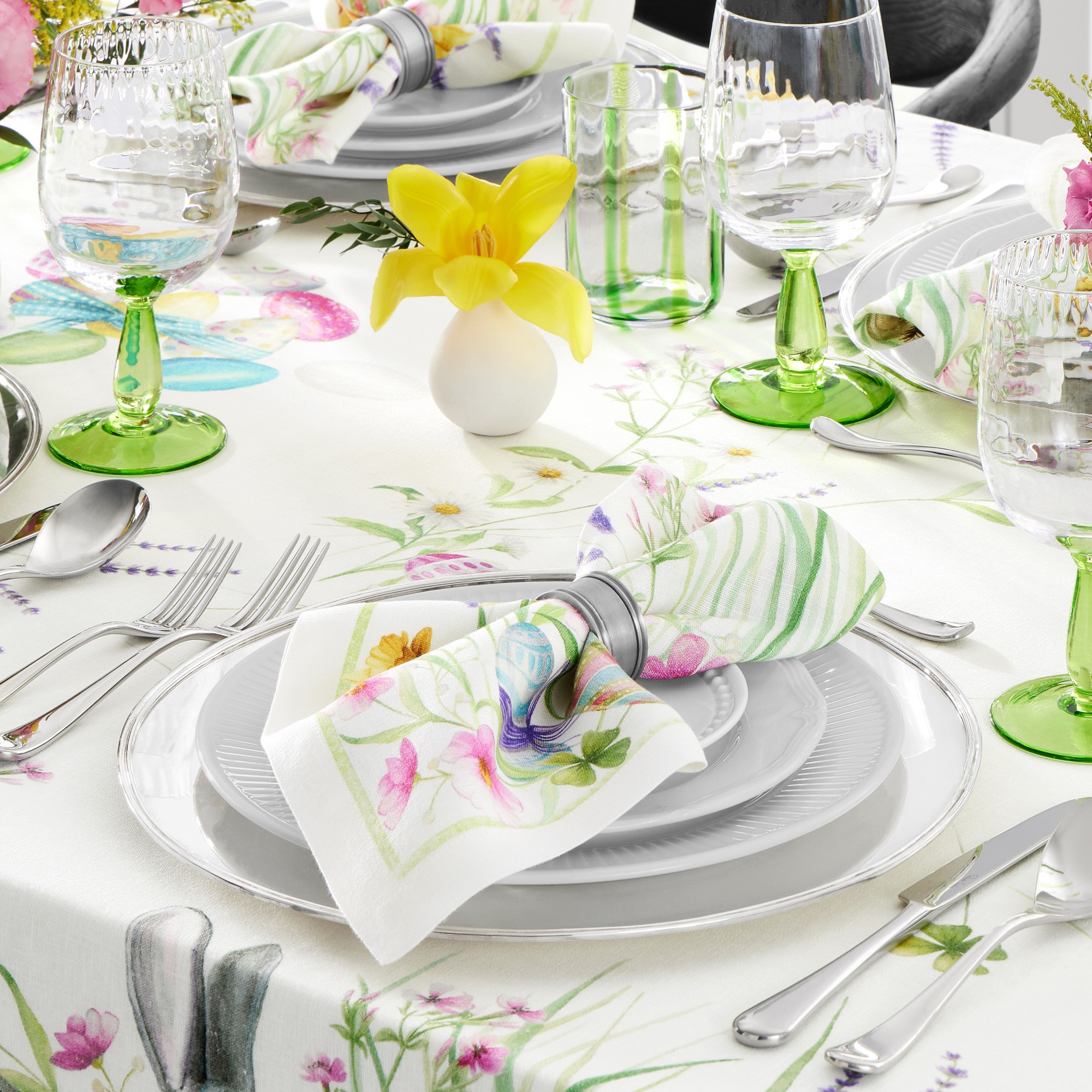 Roger Printed Tablecloth, 70