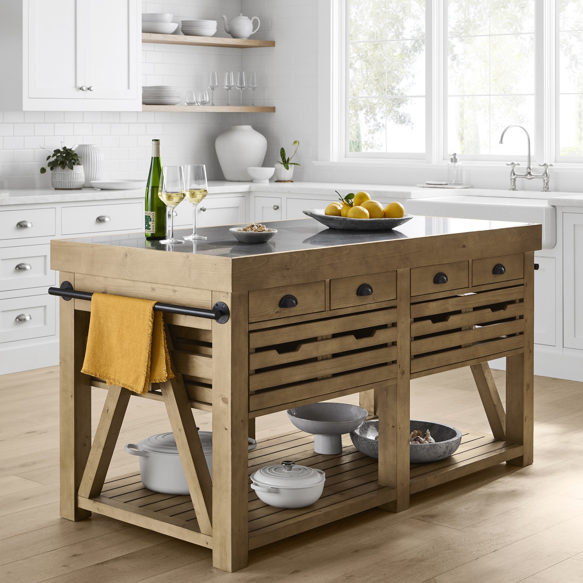 Cooper Double Kitchen Island (70