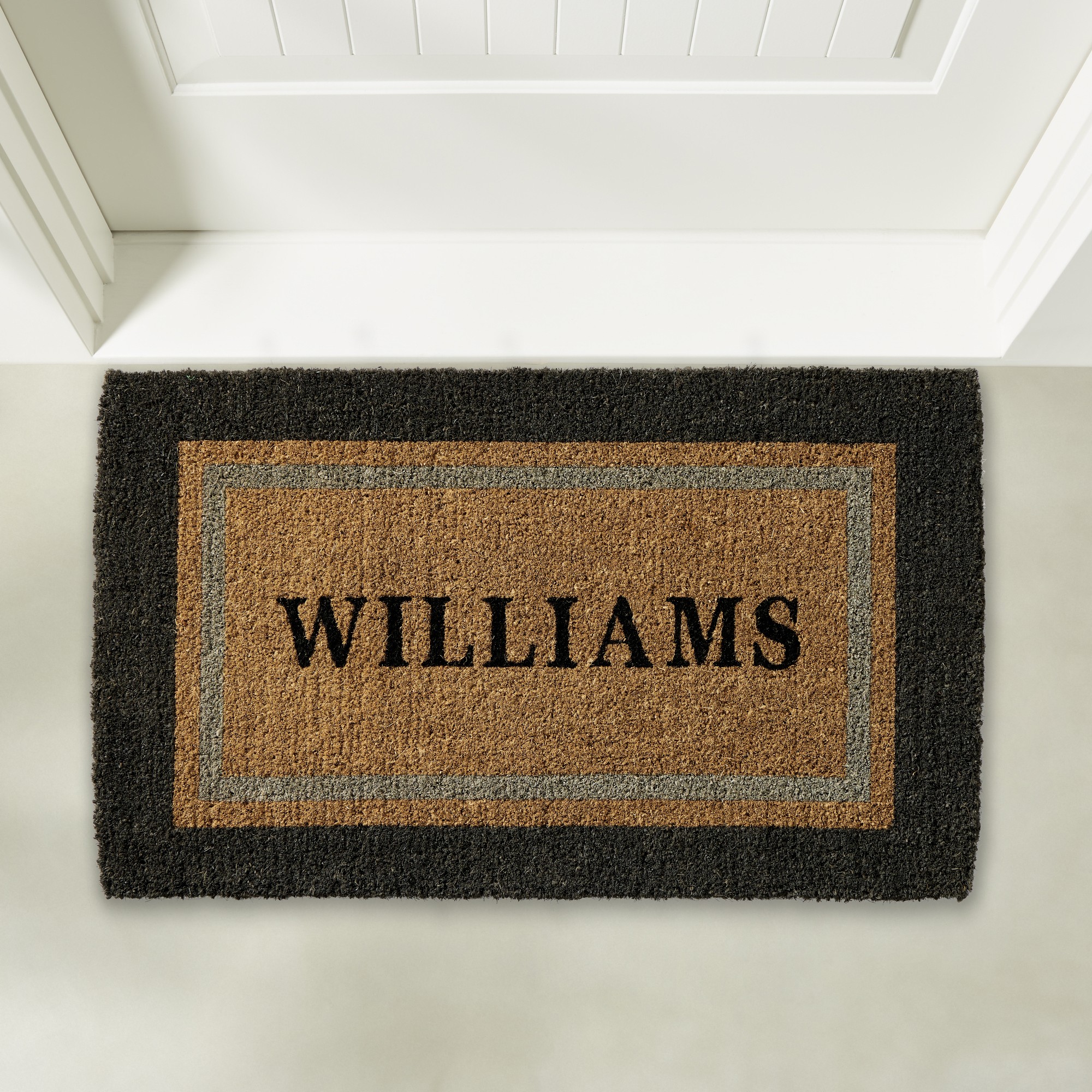 Hold Everything Border Doormat