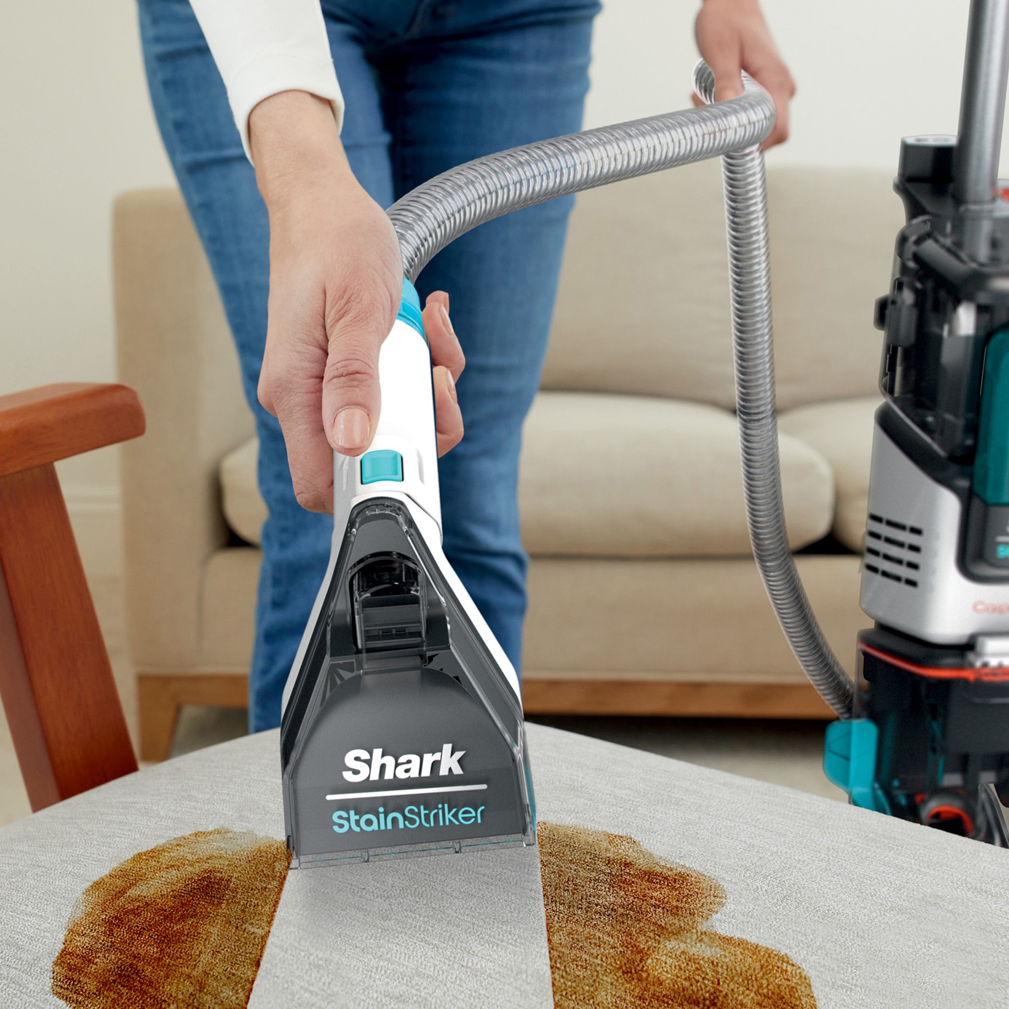 Shark® CarpetXpert™ with Stainstriker™ Upright Deep Carpet Cleaner EX201