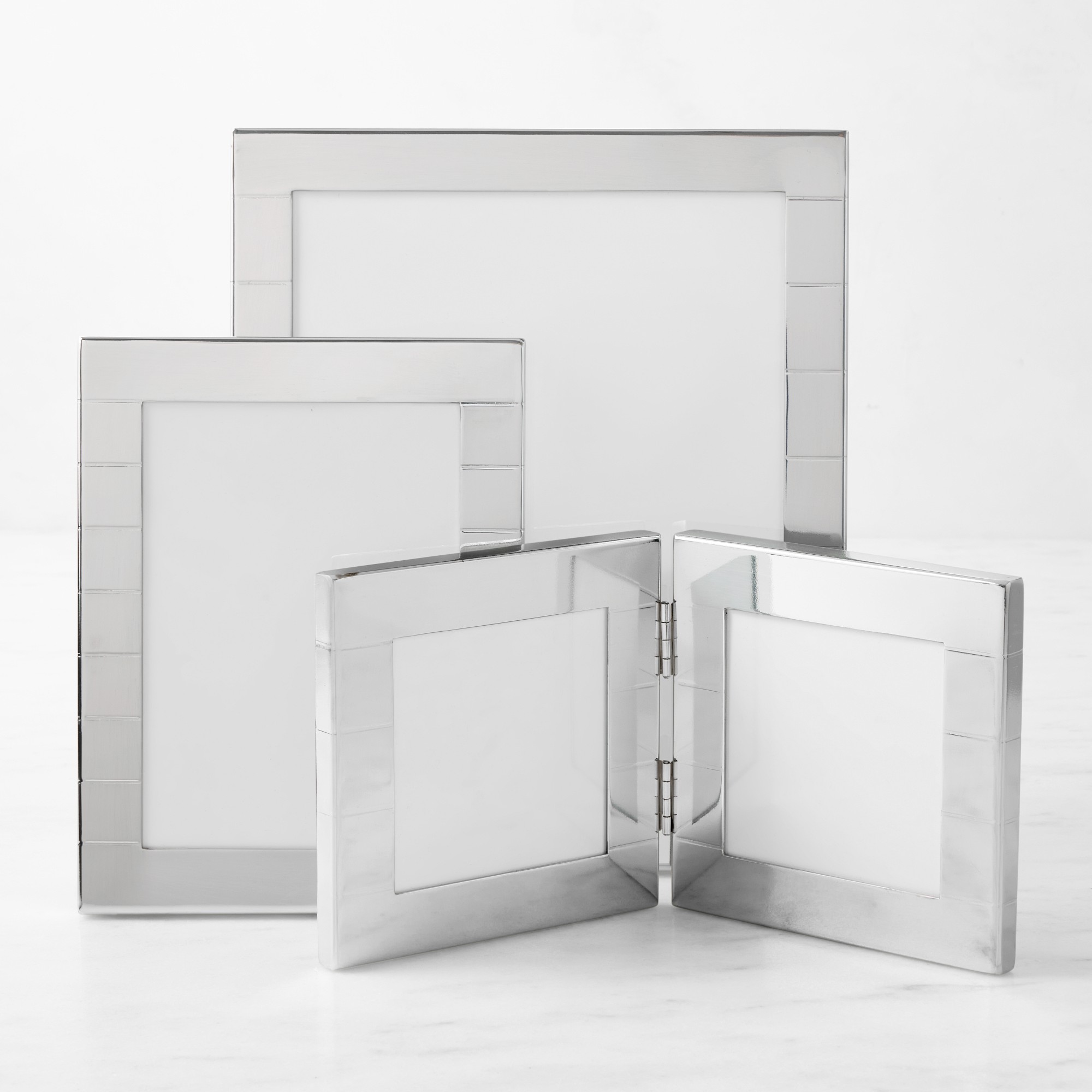 AERIN Silver Radial Frames