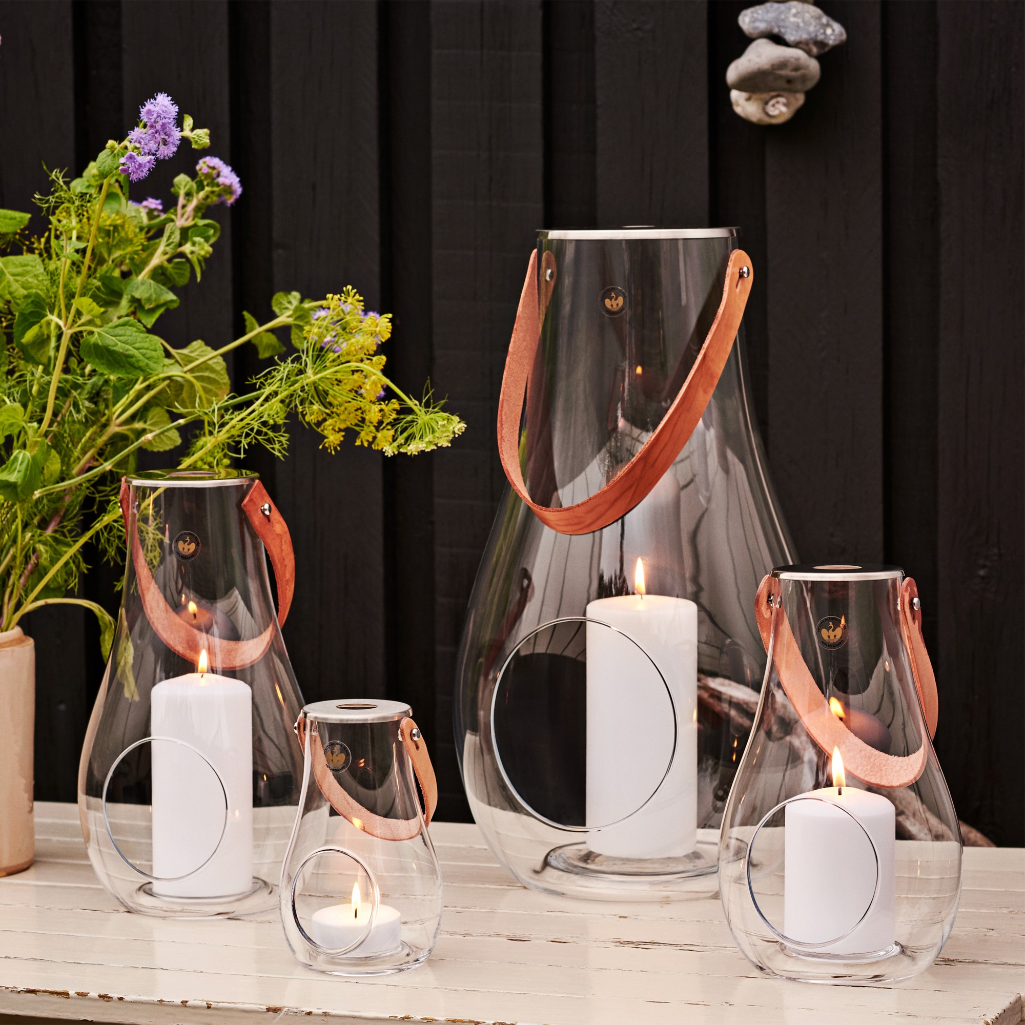 Holmegaard Design with Light Lantern