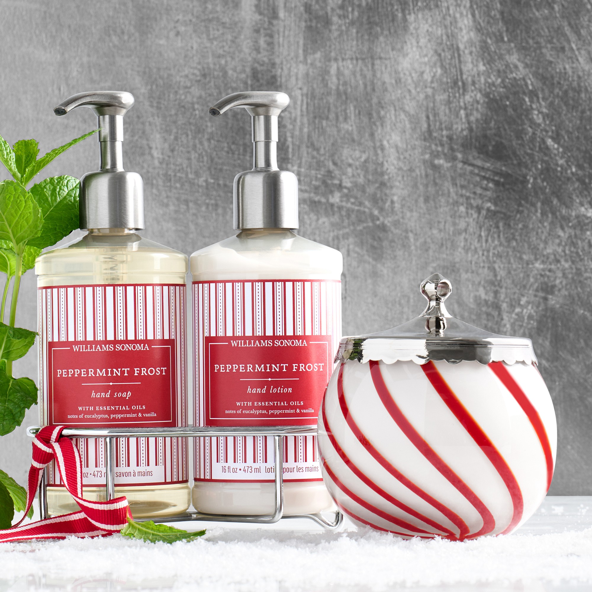 Williams Sonoma Peppermint Holiday Hand Soap