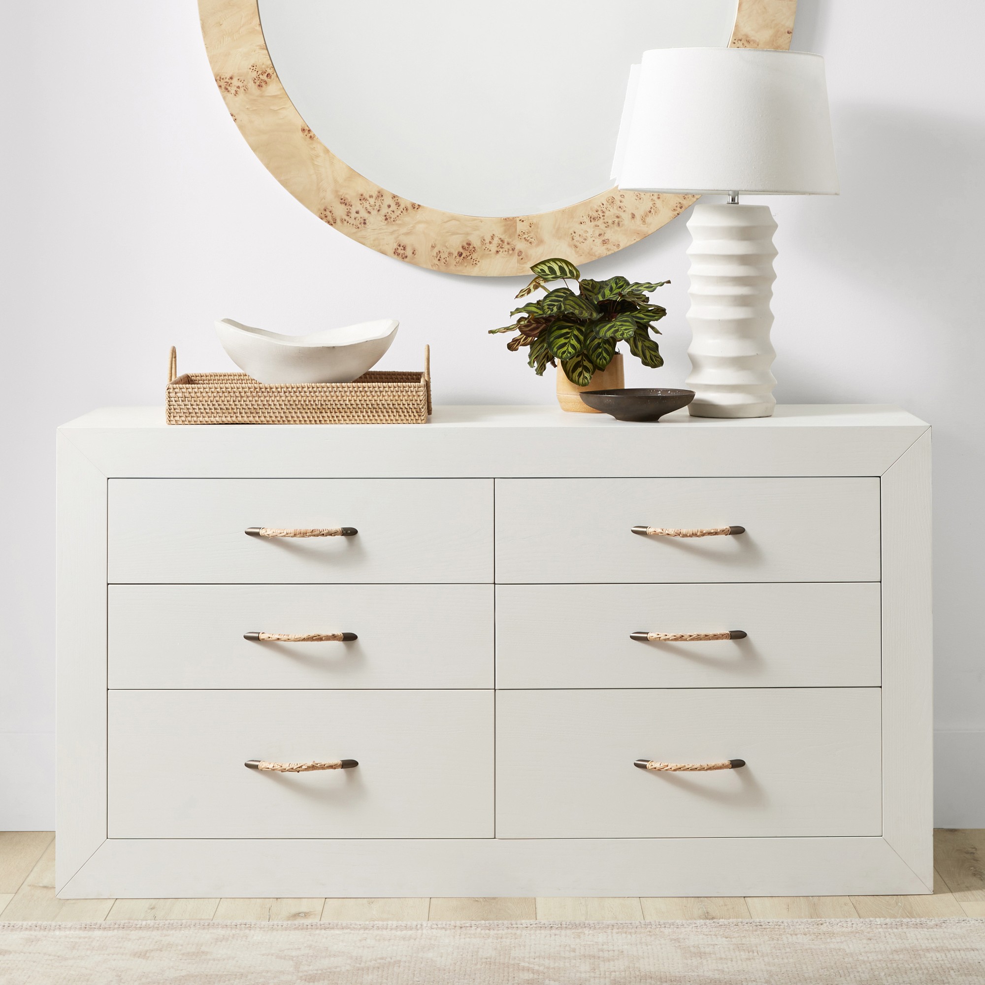 Malta 6-Drawer Wide Dresser (60