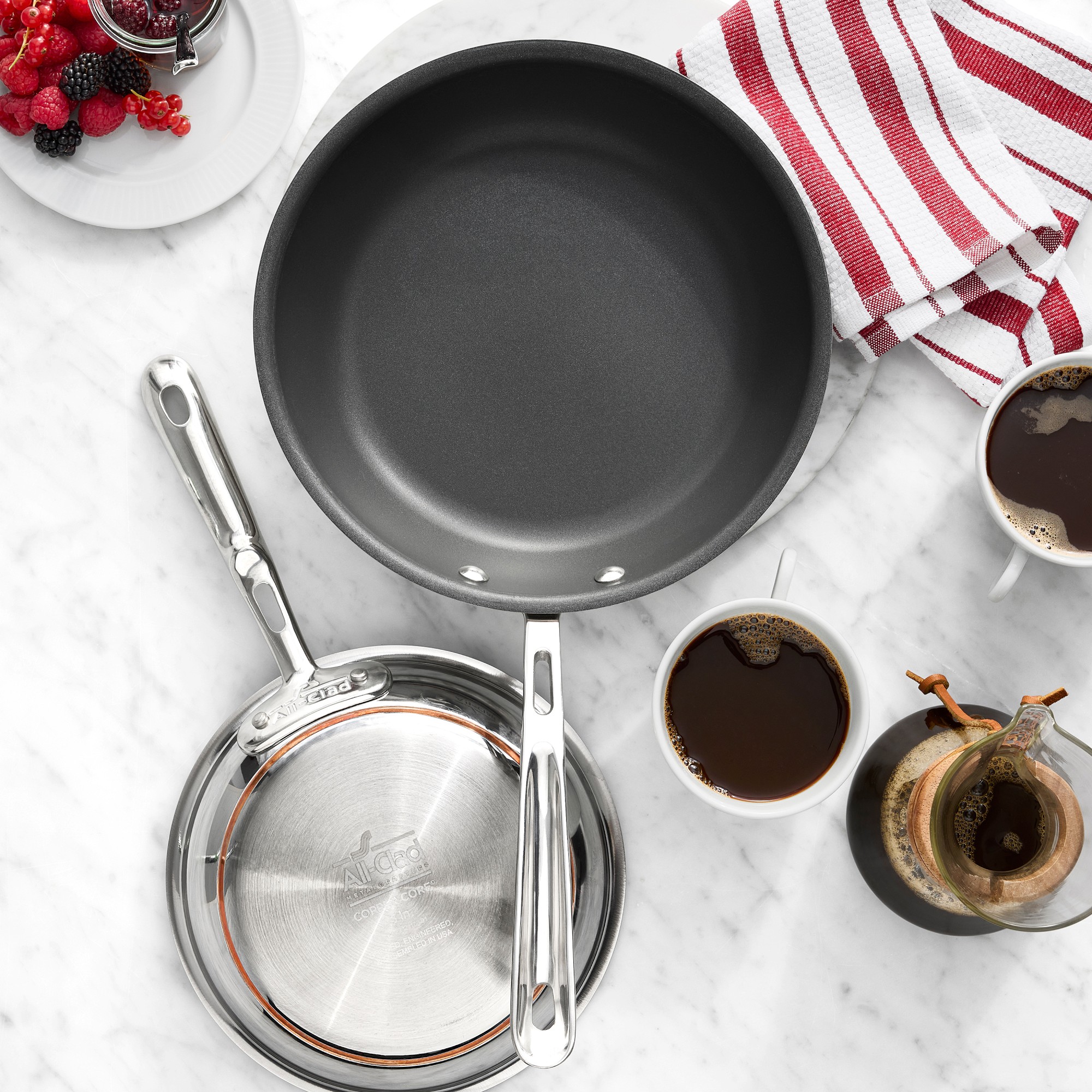 All-Clad Copper Core® Nonstick Fry Pan Set