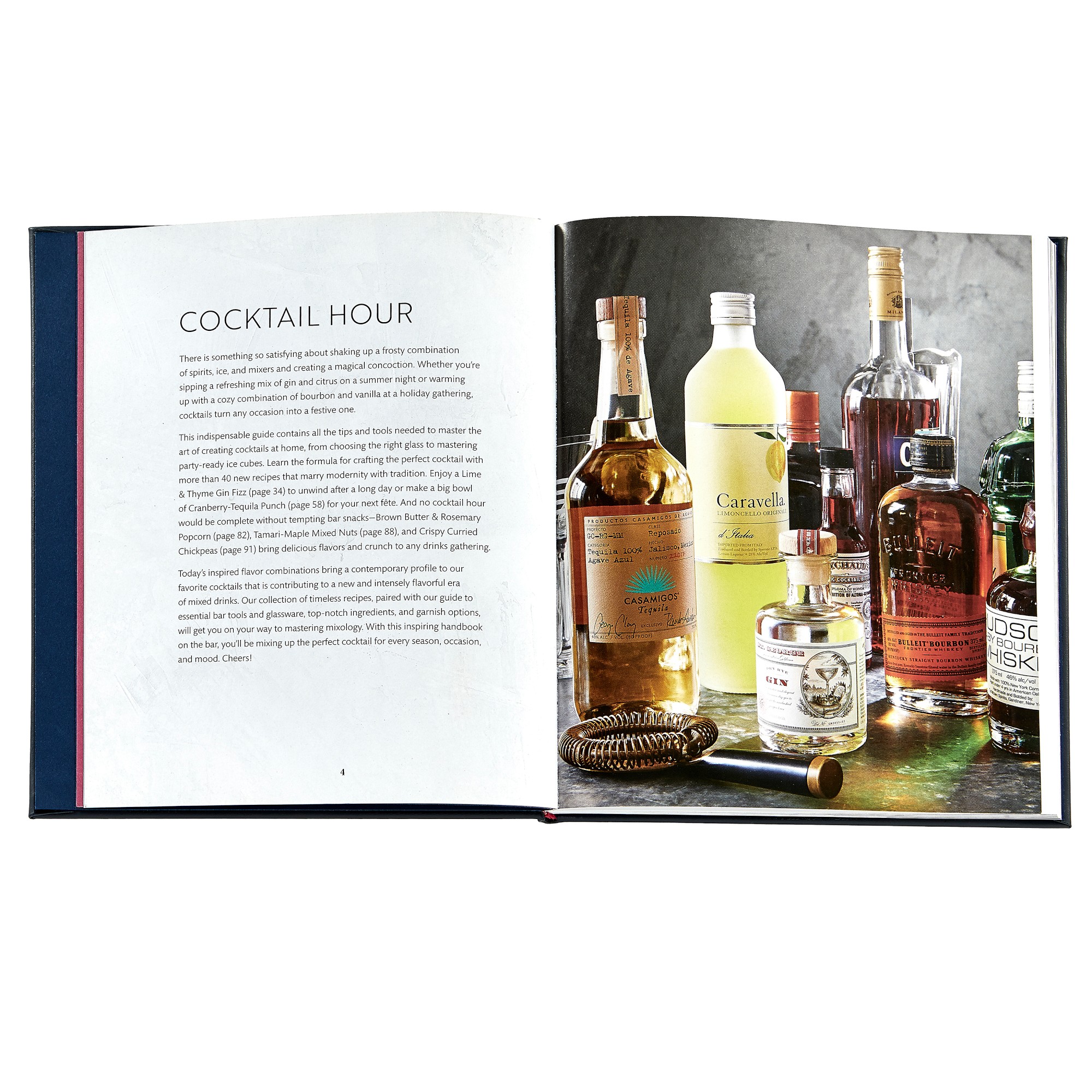 William Sonoma: Navy: Cocktails Modern Favorites To Make A Home