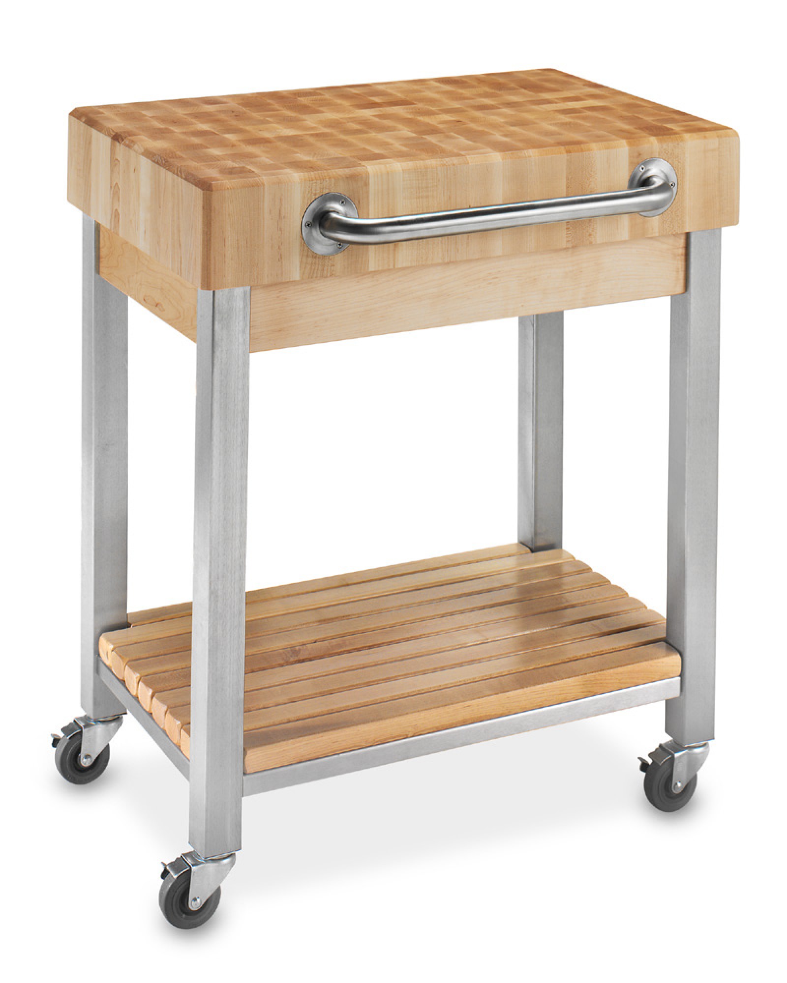 John Boos End-Grain Butcher Block Classic Kitchen Cart (30