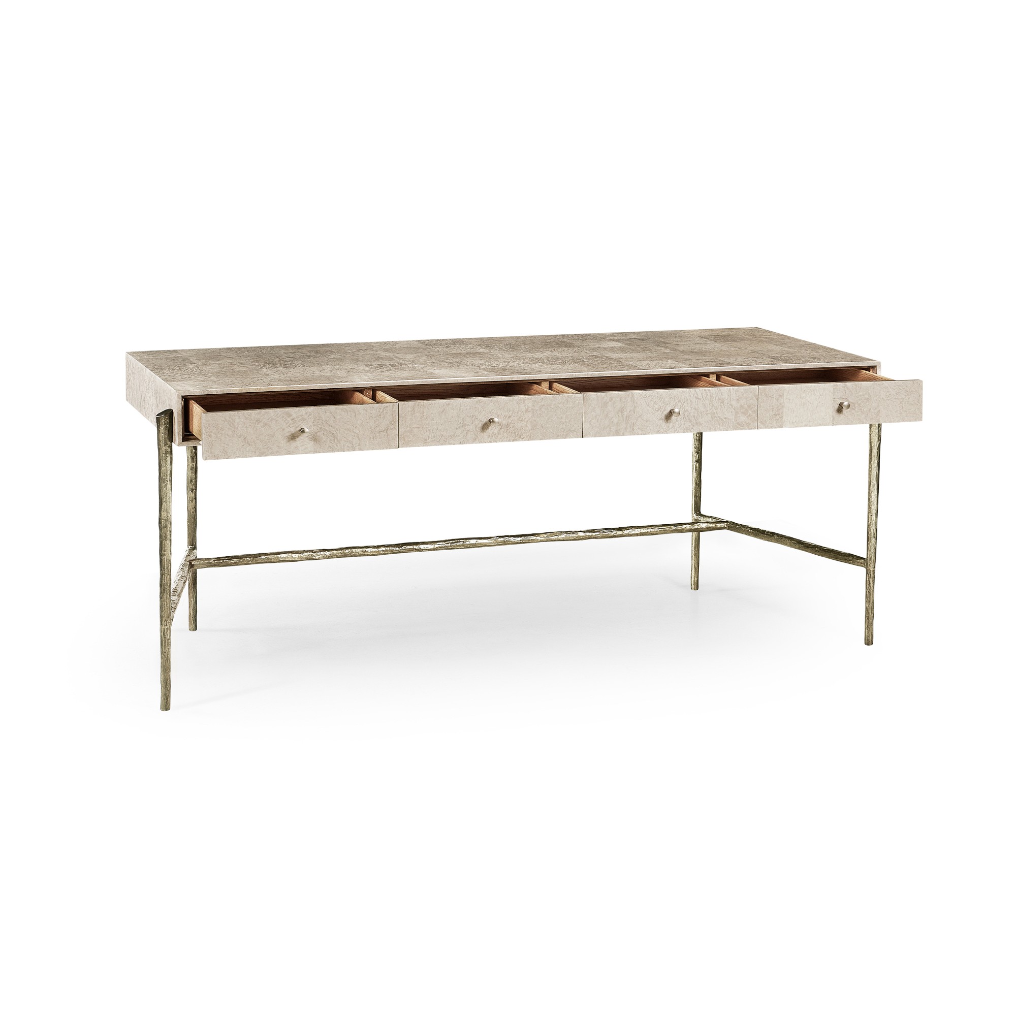 Jonathan Charles Surge Madrona Burlwood Desk (73