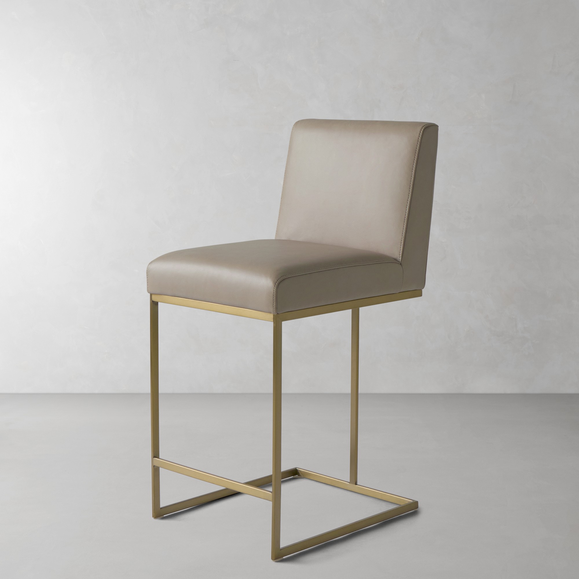 Bradley Square Back Counter & Bar Stool