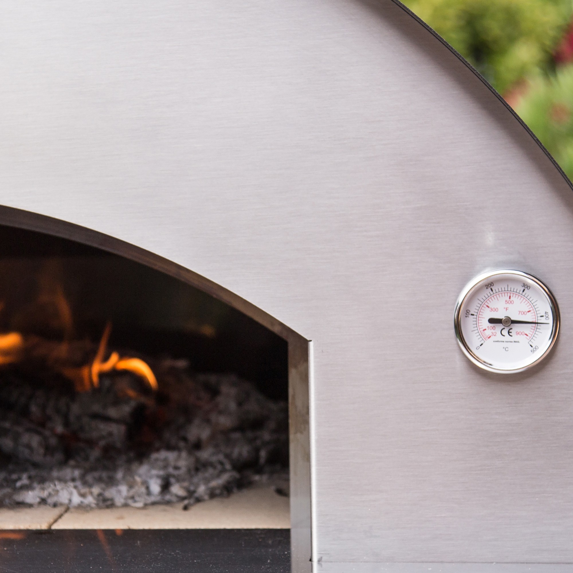 Fontana Forni Marinara Wood Fired Pizza Oven and Cart