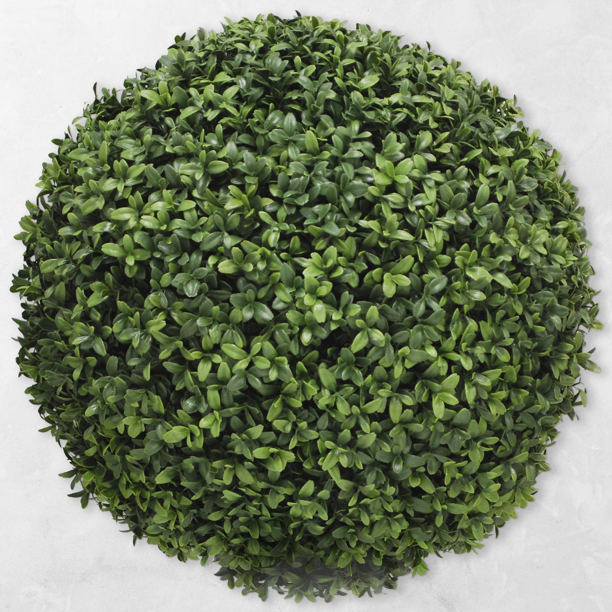 Faux Boxwood Ball, Indoor/Sheltered Outdoor, 20
