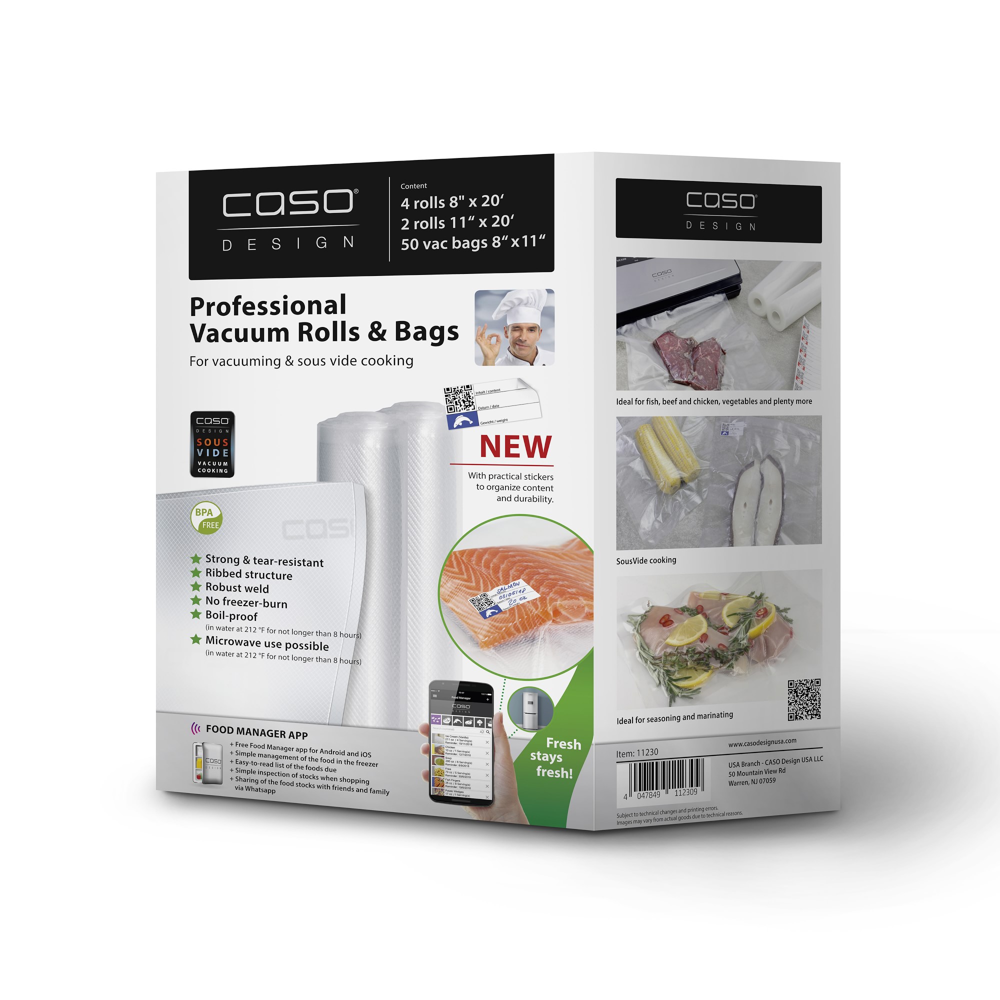Caso Professional Bags & Rolls