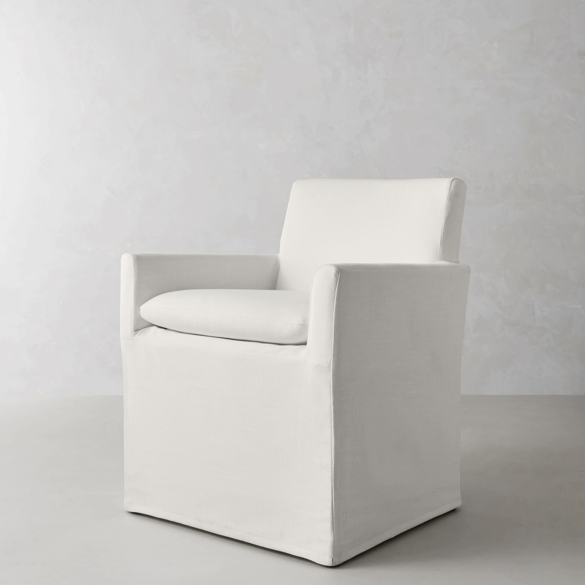 Laguna Slipcovered Dining Armchair